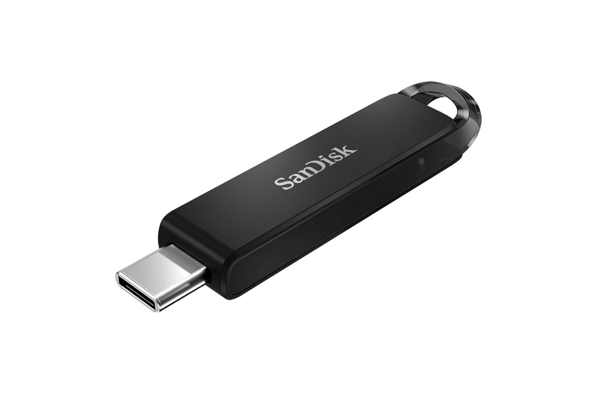 نمای پورت فلش مموری سن دیسک Ultra USB Type-C SDCZ460