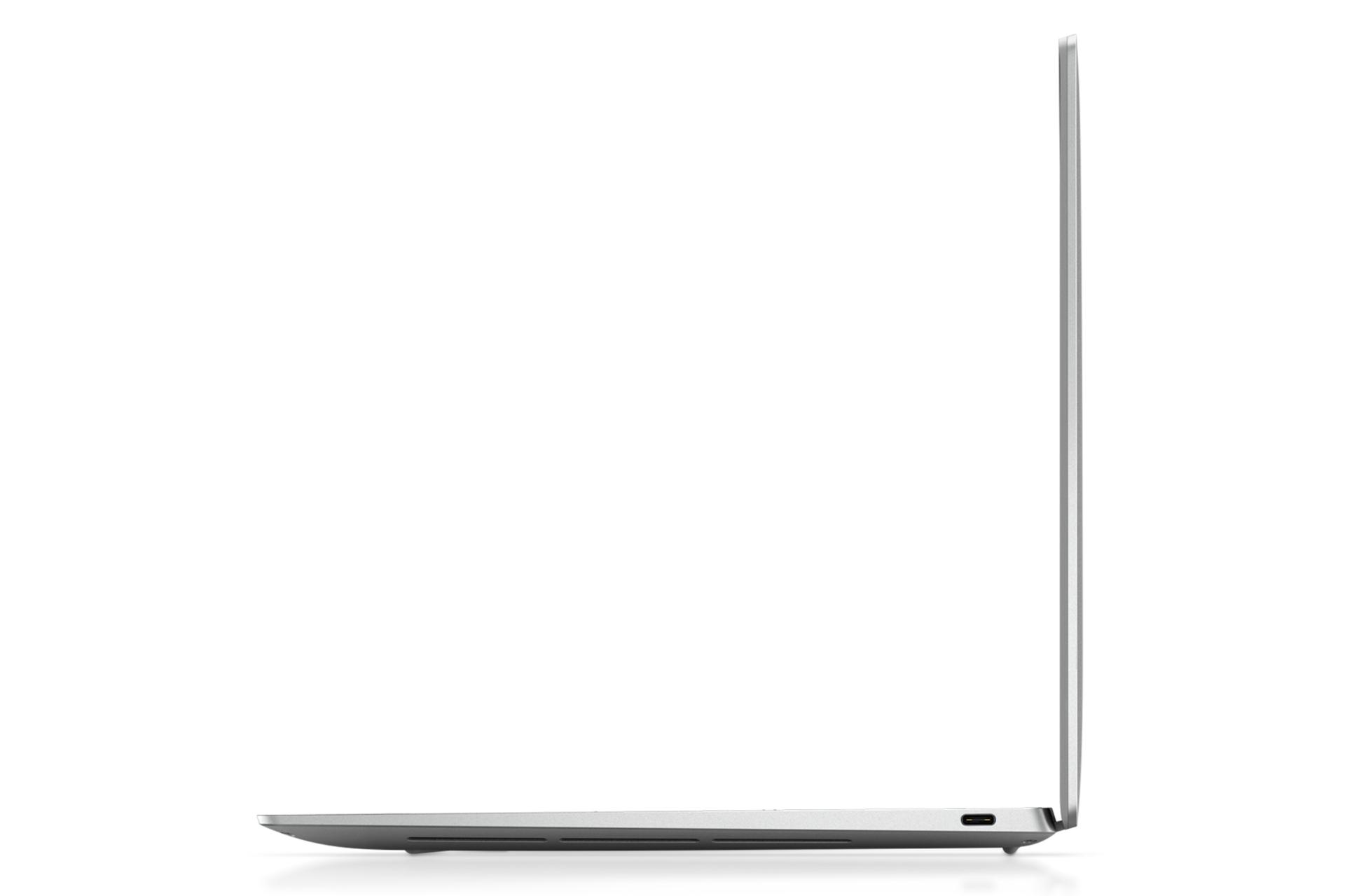 نمای نیمرخ راست لپ تاپ دل XPS 13 Plus و نمایش ضخامت