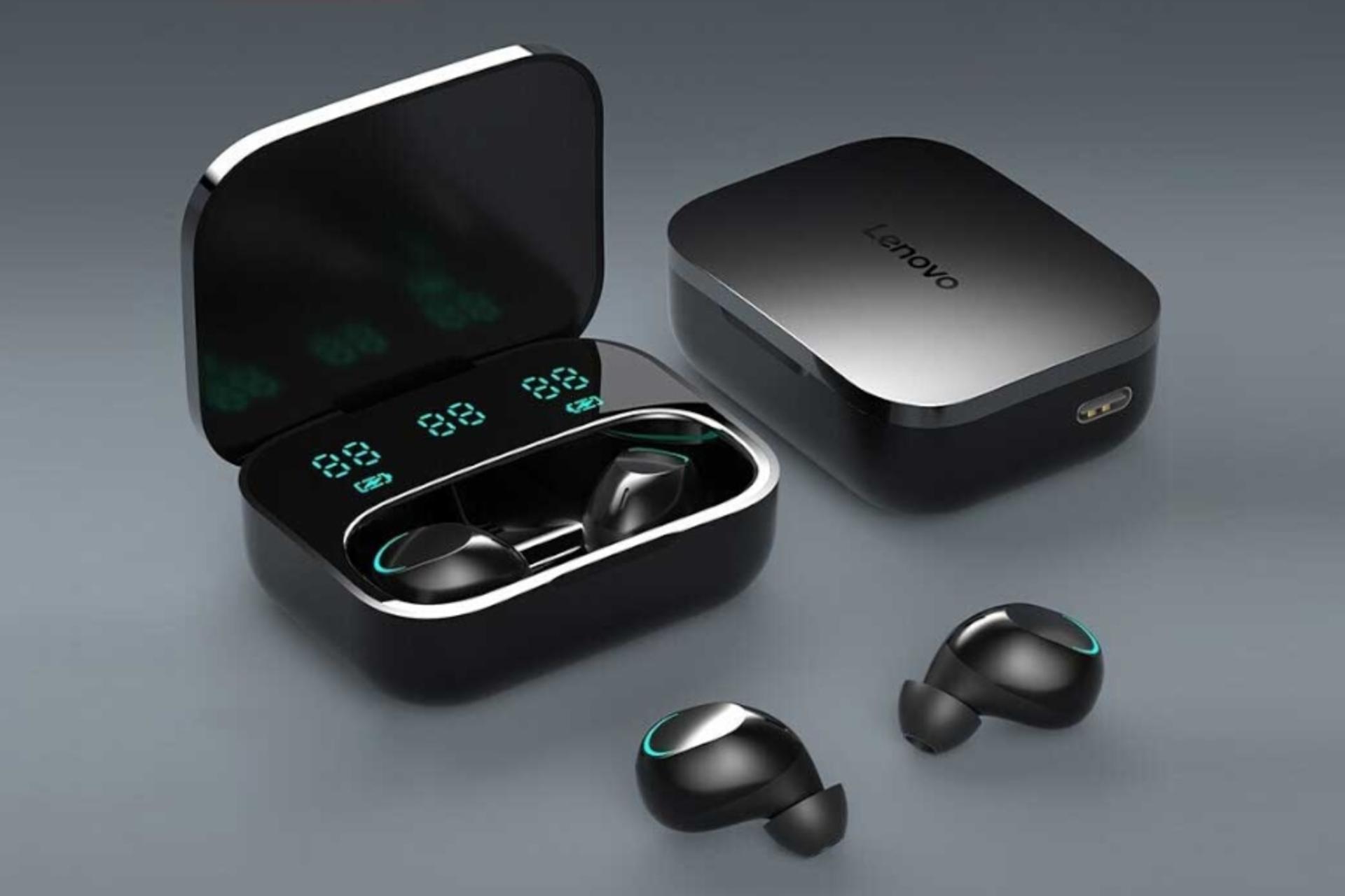 محفظه شارژ ایرباد بی سیم لنوو Lenovo H15 Pro