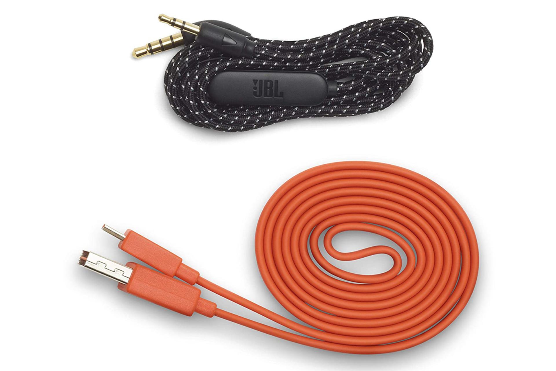 کابل شارژ و سیم هدفون JBL LIVE 500BT / جی بی ال JBL LIVE 500BT 