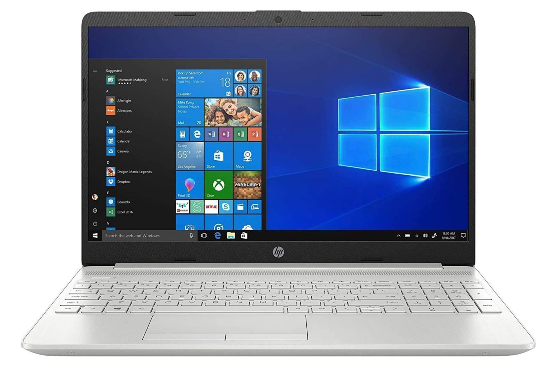 نمای جلو لپ تاپ اچ پی 15 DY1079MS