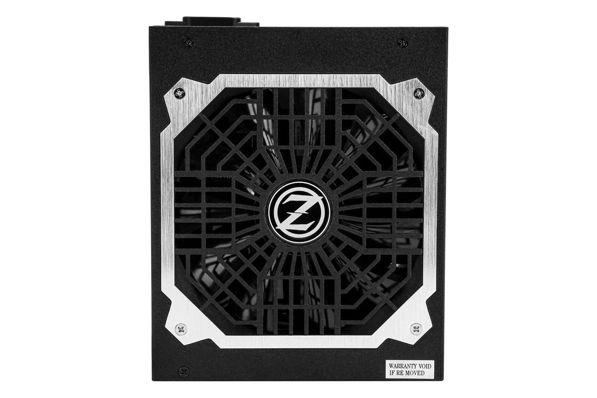 نمای فن پاور کامپیوتر زالمن ACRUX ZM1200-ARX با توان 1200 وات