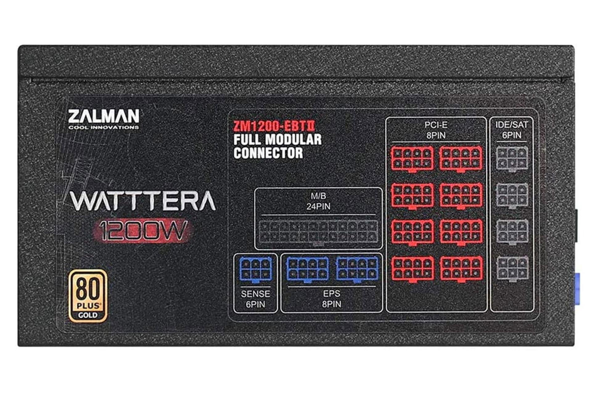 قیمت پاور زالمن WATTTERA ZM1200-EBTII با توان 1200 وات