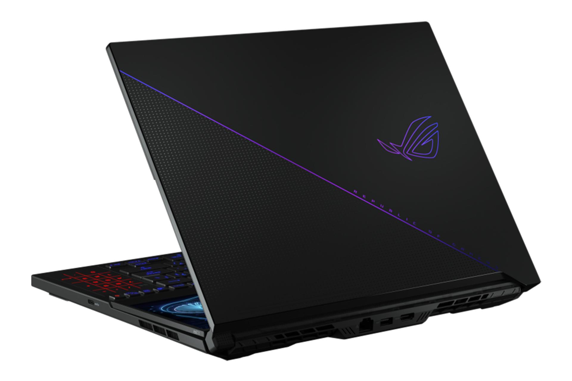 نمای پشت لپ تاپ ایسوس ROG Zephyrus Duo 16 GX650RX
