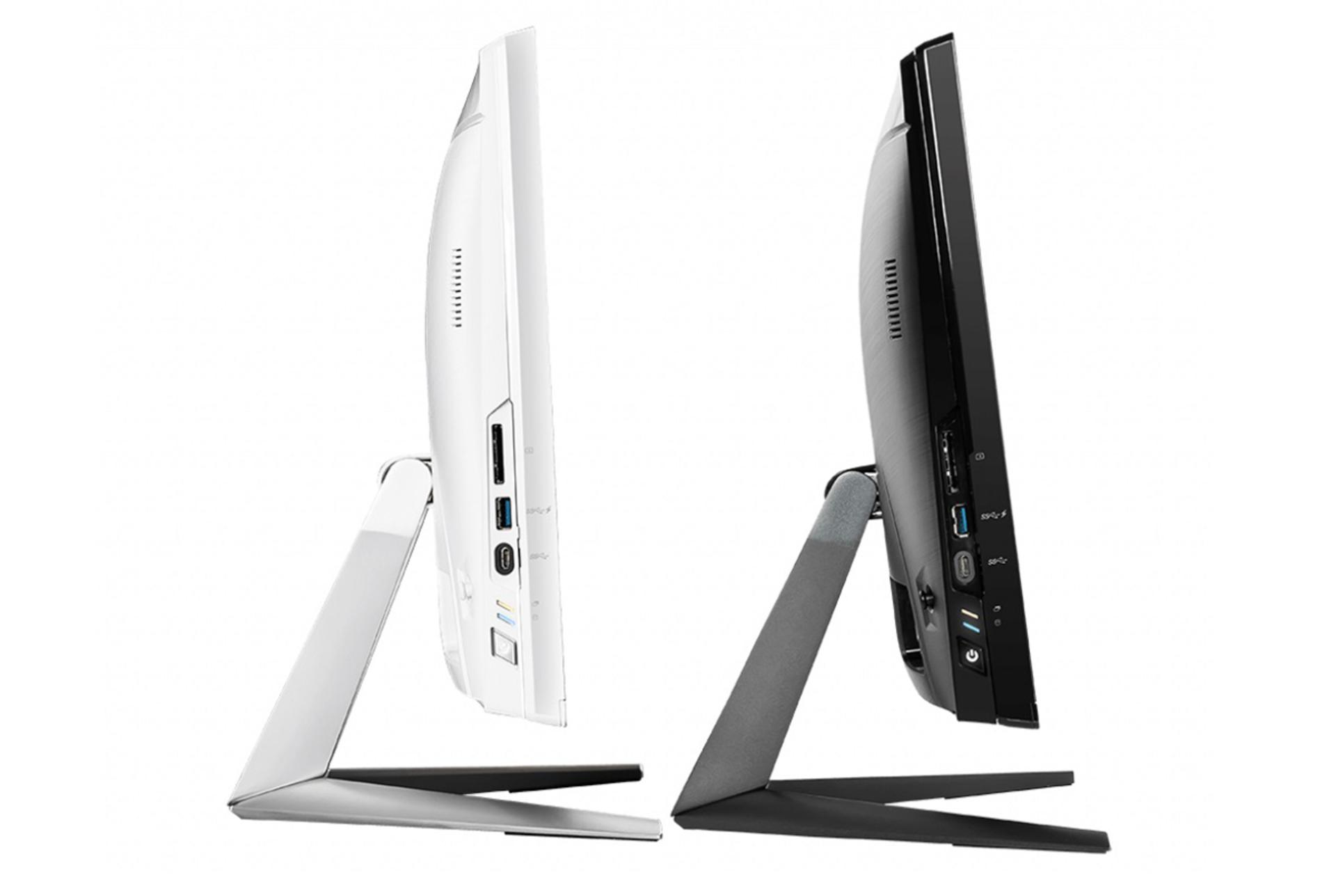 نمای چپ کامپیوتر آل این وان All in One MSI pro 22x 9m core i3 9100