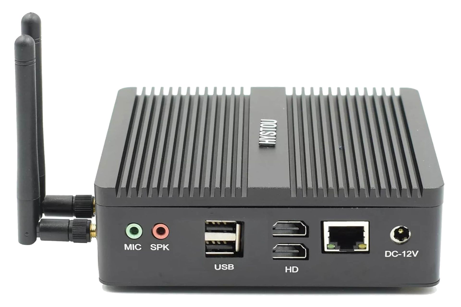 نمای پشت کامپیوتر کوچک هیستو Hystou Celeron Atom Z3700