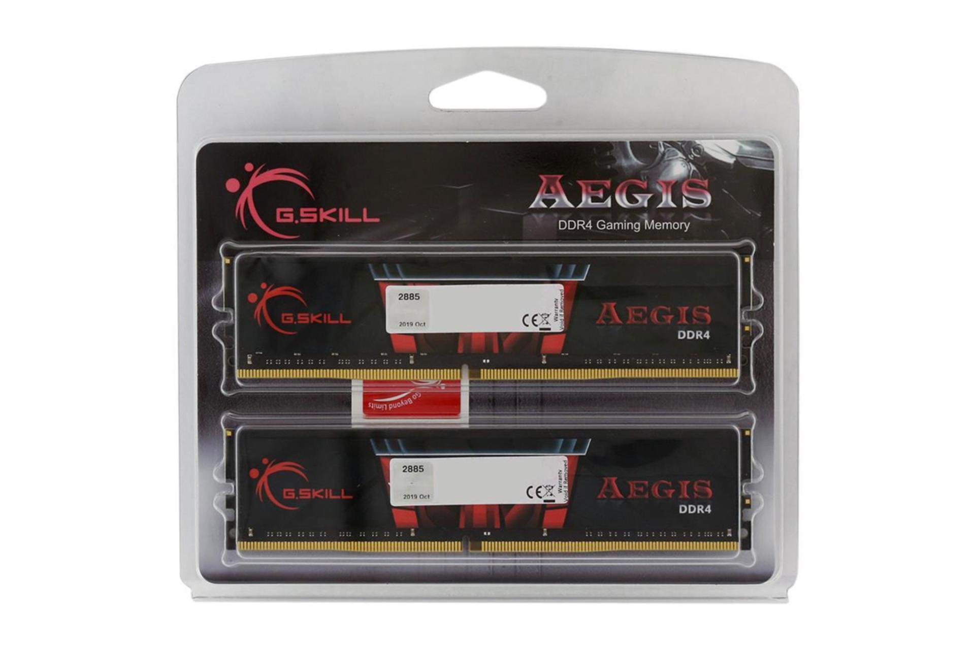 جعبه رم جی اسکیل Aegis ظرفیت 32 گیگابایت (2x16) از نوع DDR4-3000