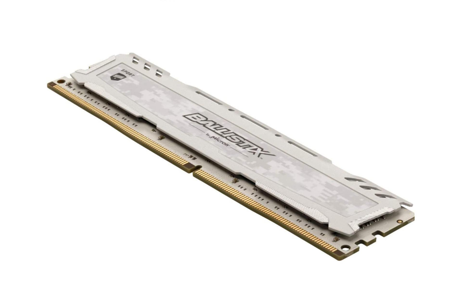 نمای کنار رم کروشیال Ballistix Sport LT ظرفیت 8 گیگابایت از نوع DDR4-3200