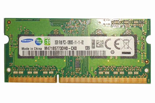 رم سامسونگ M471B5773DH0-CK0 ظرفیت 2 گیگابایت از نوع DDR3-1600