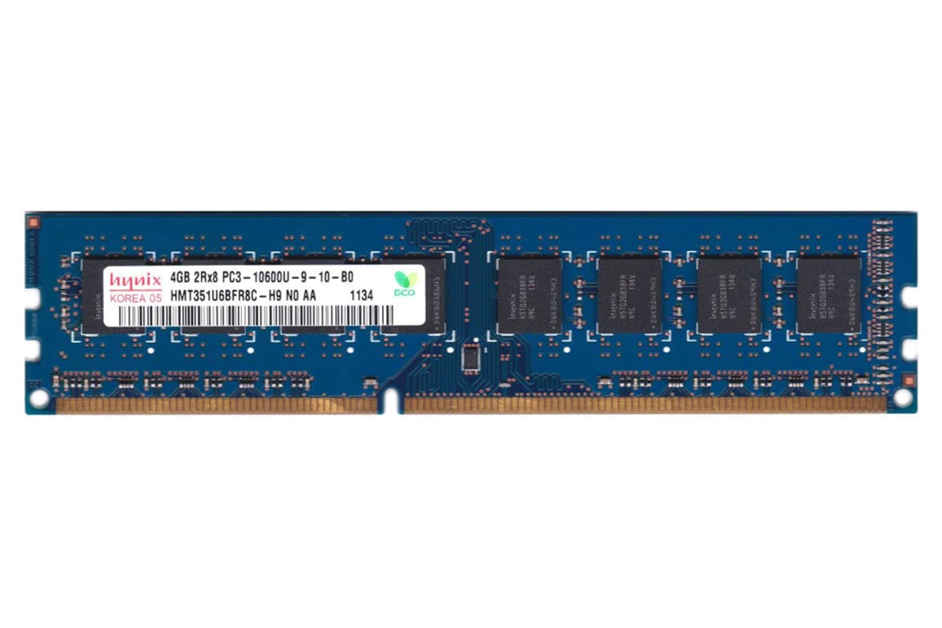 رم اس کی هاینیکس HMT351U6BFR8C-H9 ظرفیت 4 گیگابایت از نوع DDR3-1333