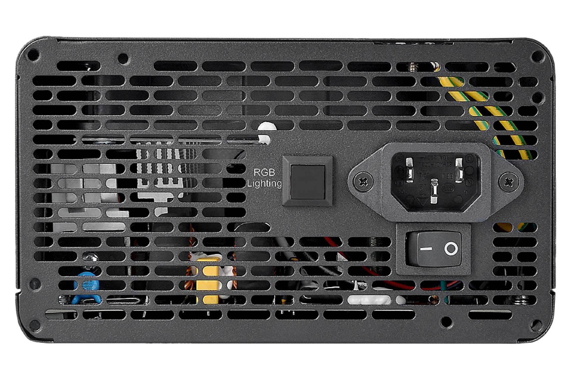 نمای اتصال برق پاور کامپیوتر ترمالتیک Smart RGB با توان 700 وات