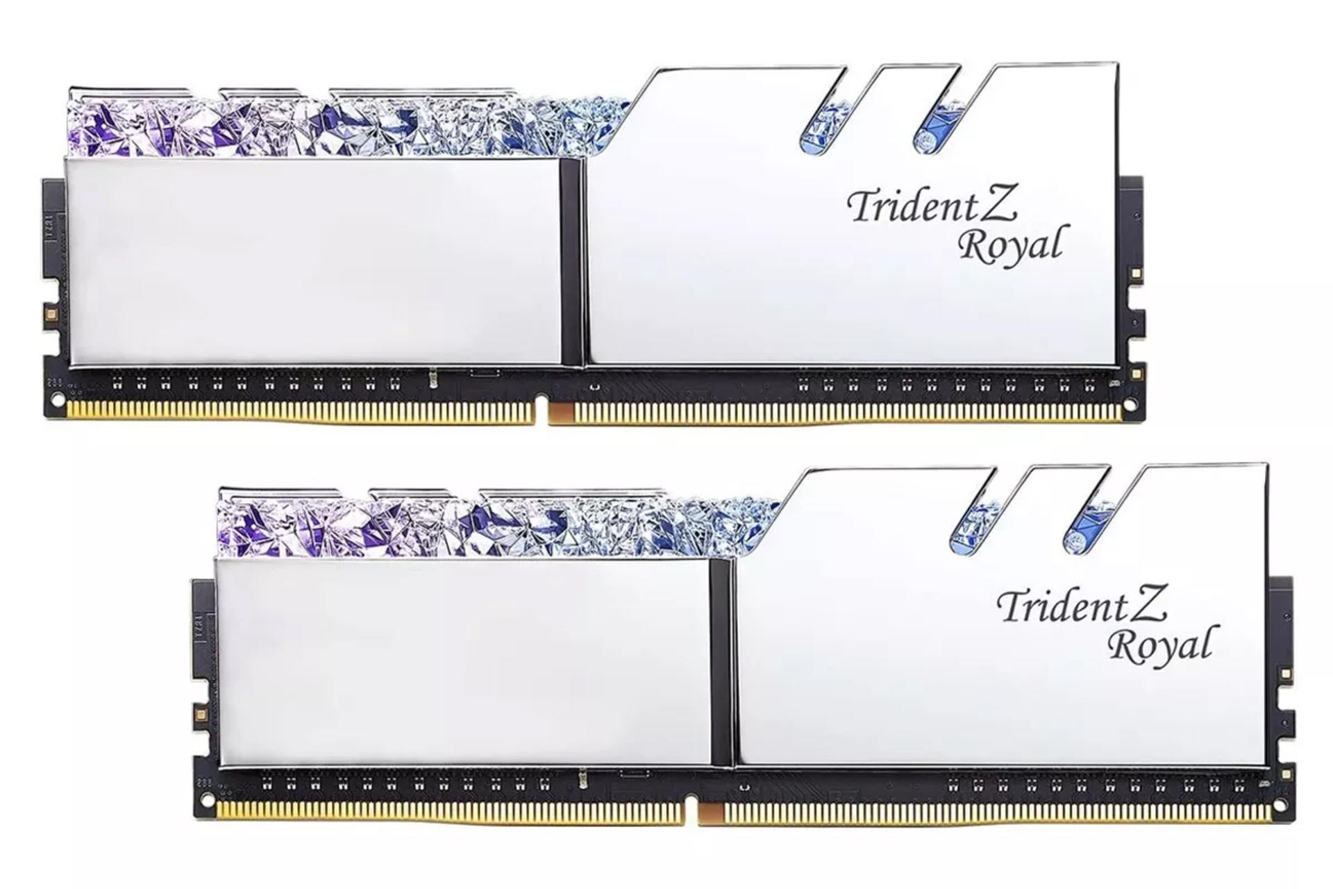 رم جی اسکیل Trident Z Royal ظرفیت 64 گیگابایت (2x32) از نوع DDR4-3600
