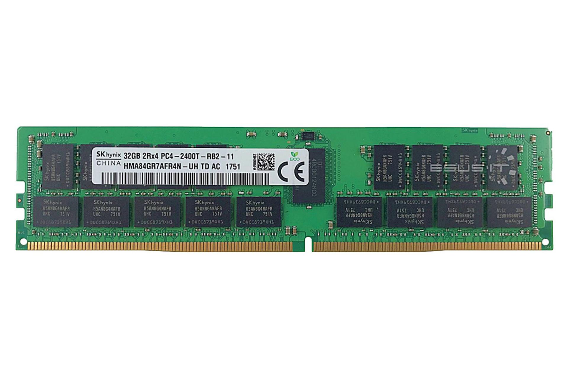 رم اس کی هاینیکس HMA84GR7AFR4N-UH ظرفیت 32 گیگابایت از نوع DDR4-2400