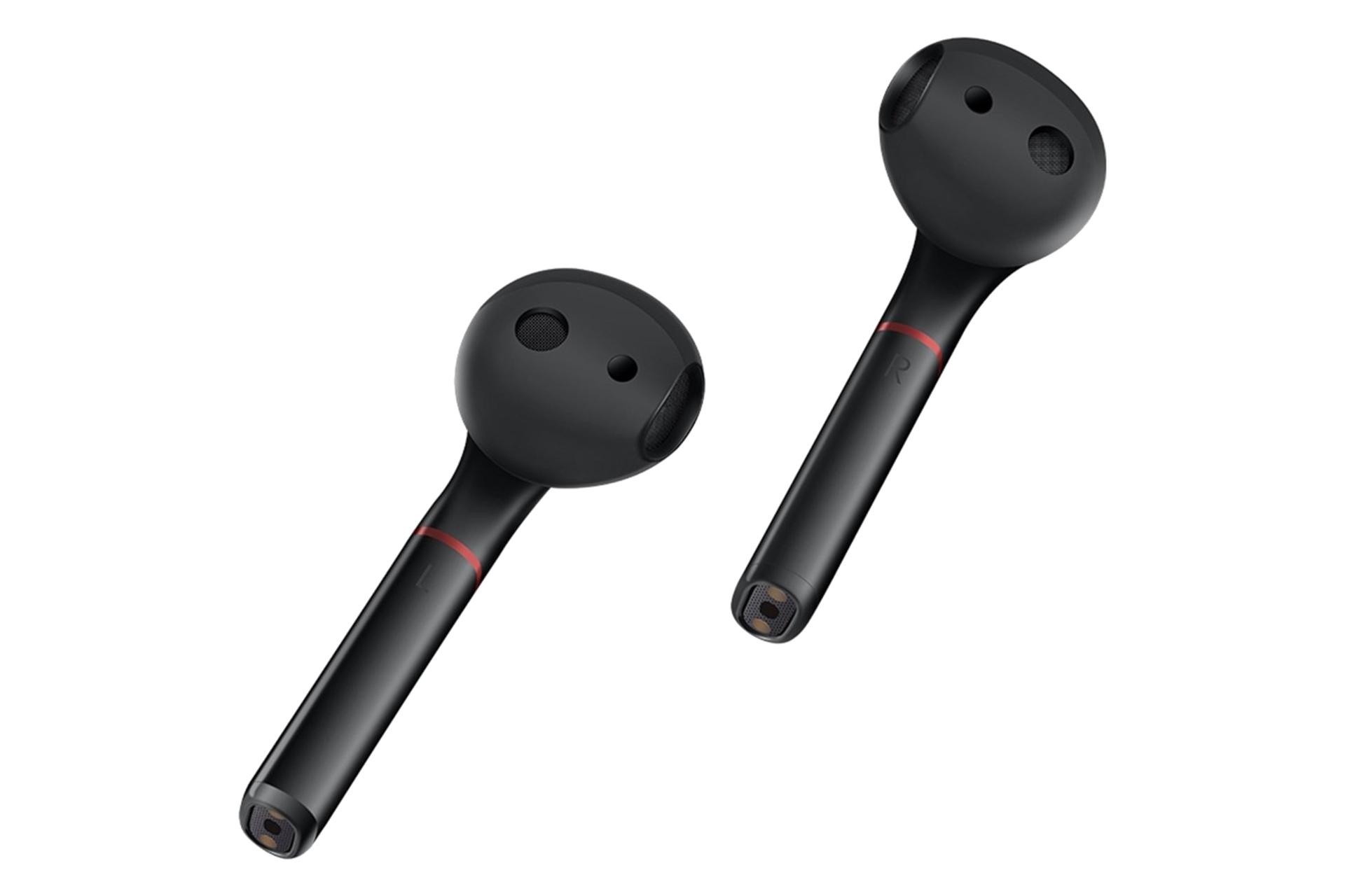 نمای داخلی ایرباد بی سیم هواوی Huawei FreeBuds 2 Pro مشکی
