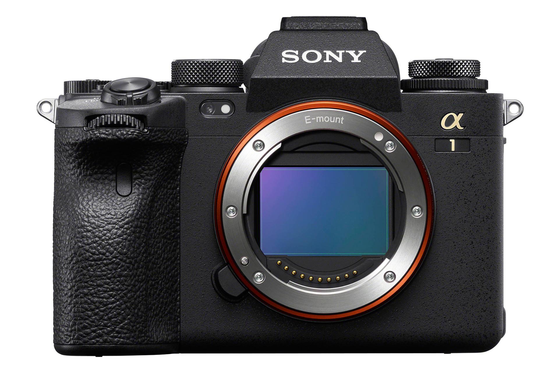 نمای جلو دوربین بدون آینه سونی آلفا وان / sony a1