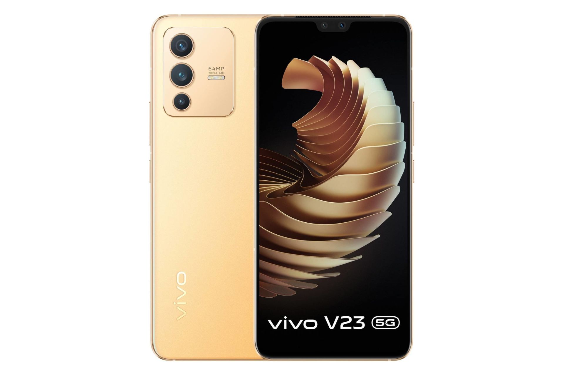 گوشی موبایل ویوو vivo V23 5G طلایی