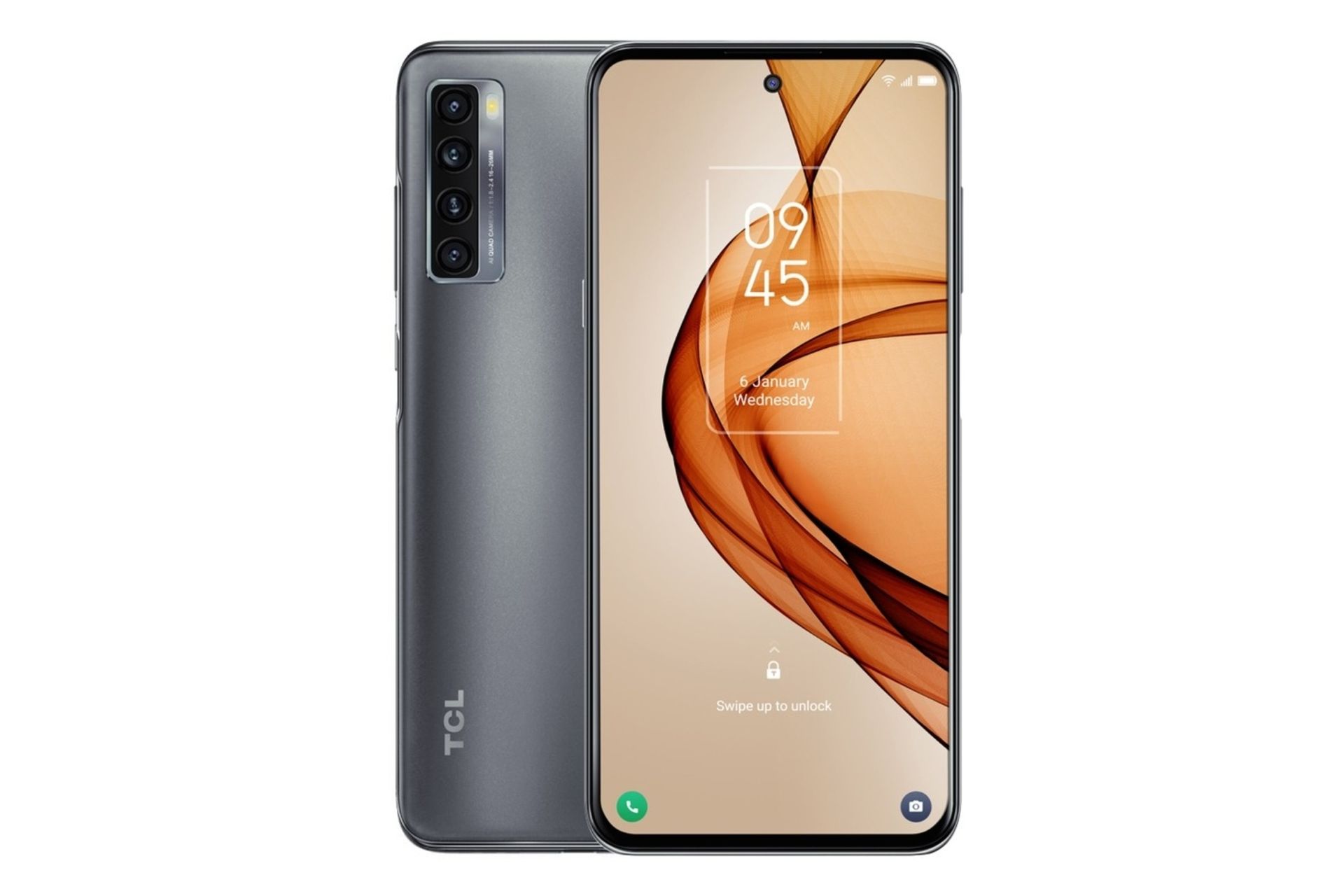 گوشی موبایل تی سی ال 20L پلاس / TCL 20L Plus خاکستری