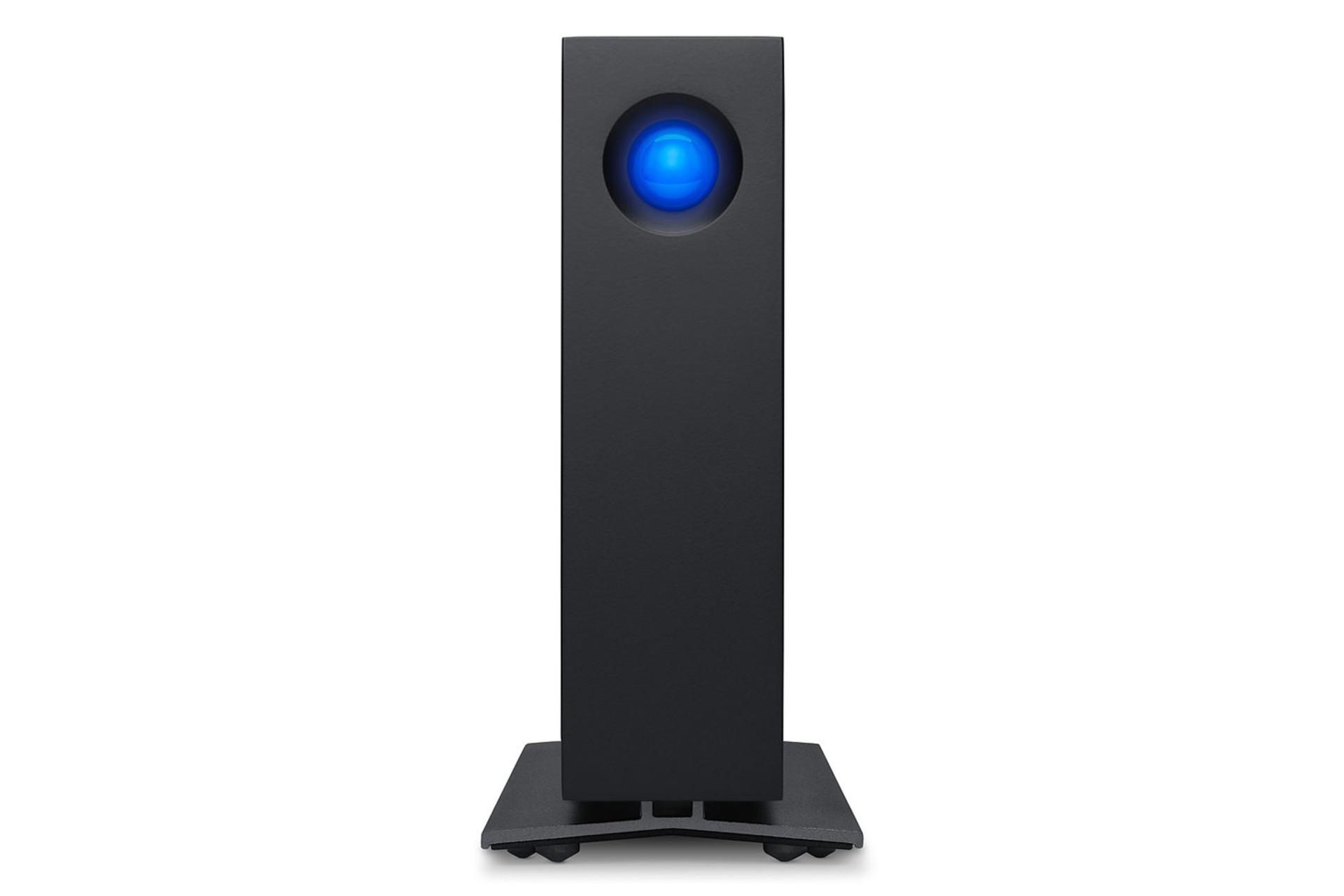 نمای جلو هارد دیسک لسی d2 Professional ظرفیت 8 ترابایت رنگ مشکی