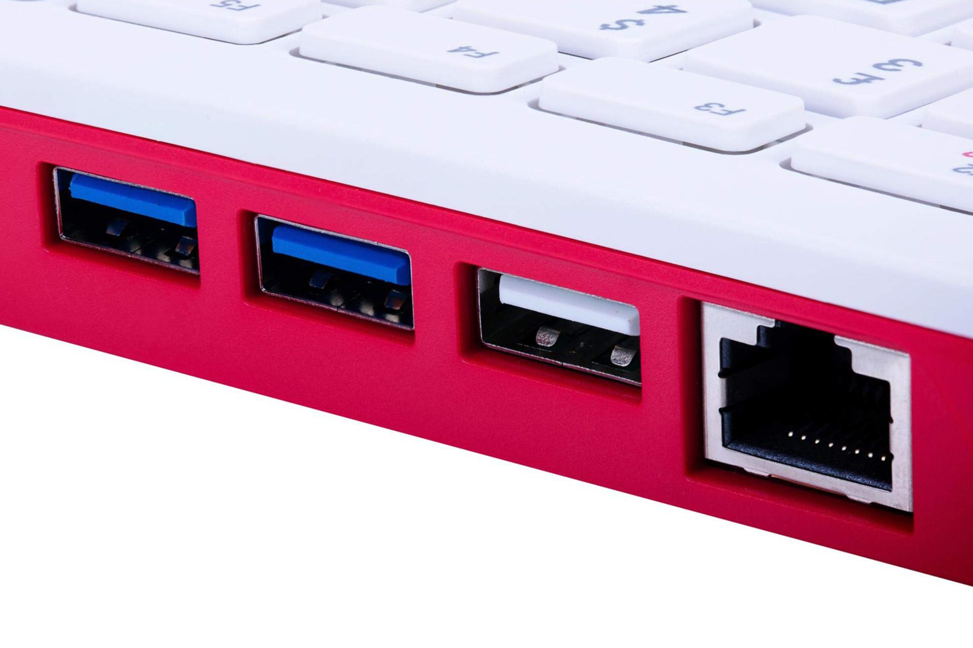 مرجع متخصصين ايران درگاه USB Mini PC رزبري پاي Raspberry Pi 400