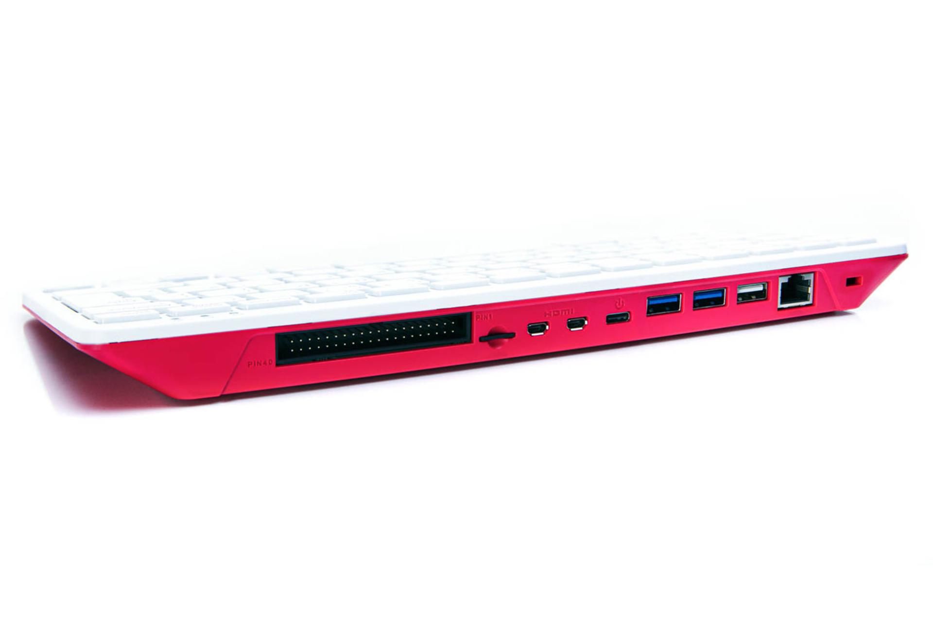 درگاه خروجی Mini PC رزبری پای Raspberry Pi 400