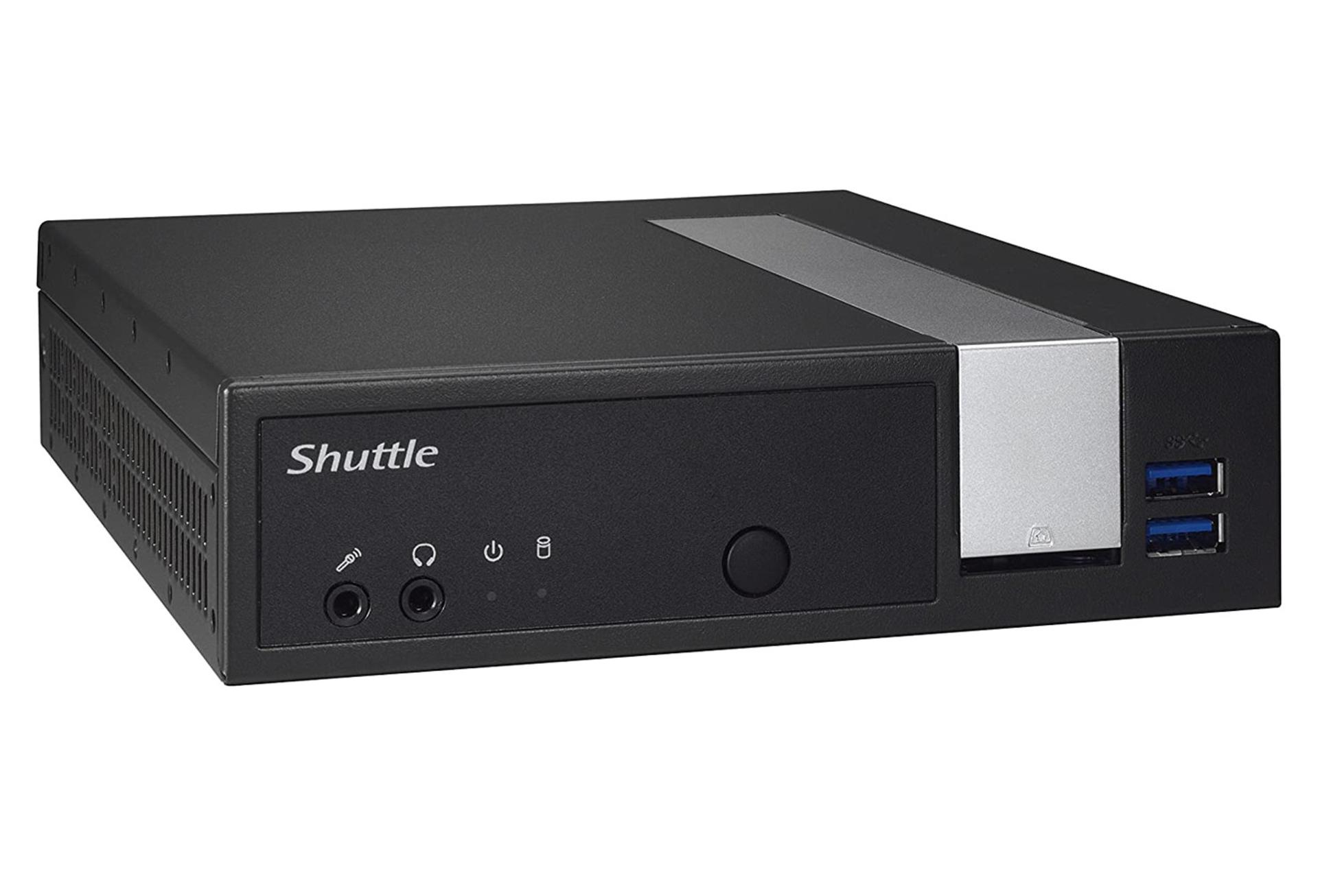 نمای چپ Mini PC شاتل Shuttle DX30