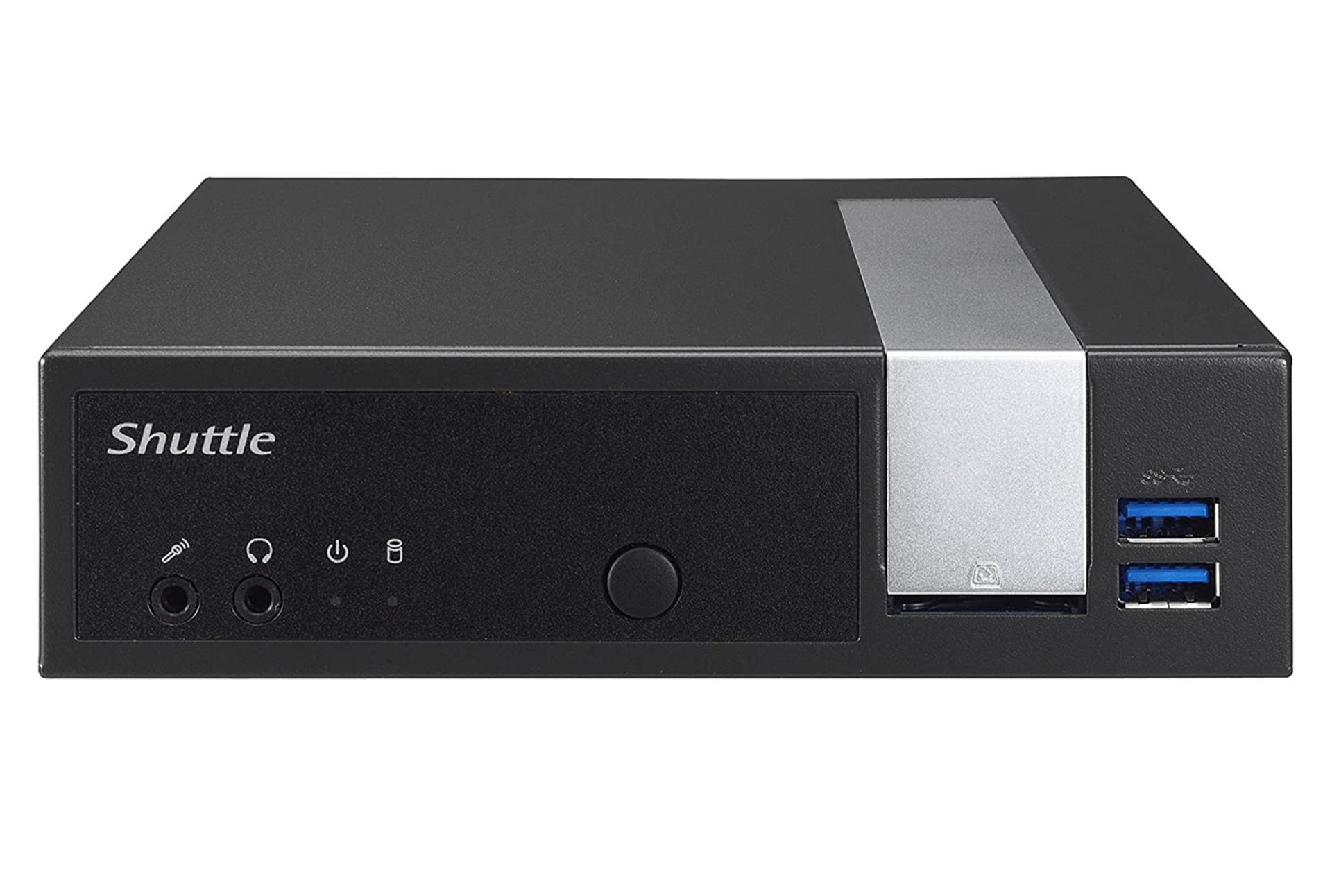 نمای روبرو Mini PC شاتل Shuttle DX30