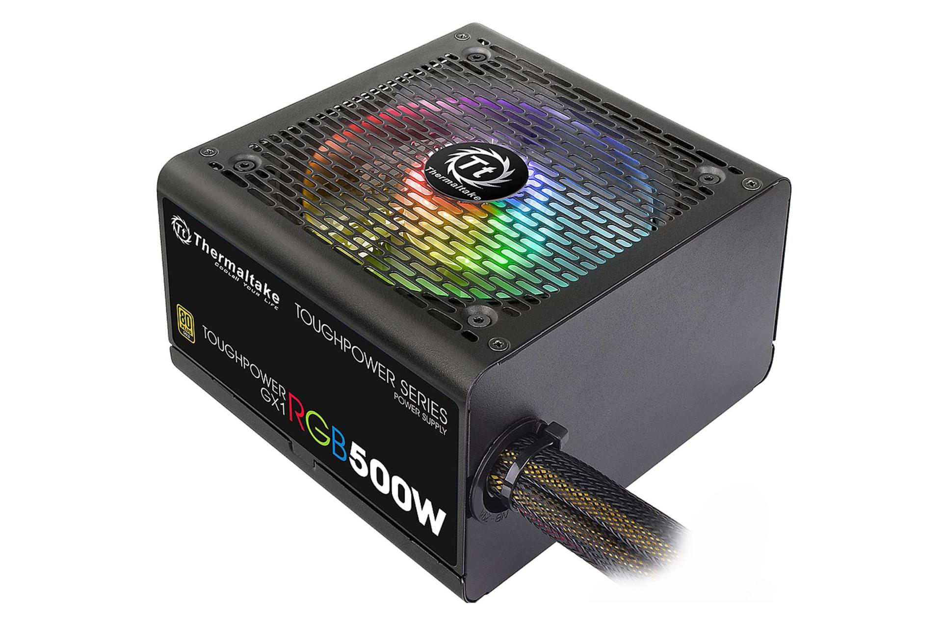 پاور کامپیوتر ترمالتیک Toughpower GX1 RGB با توان 500 وات