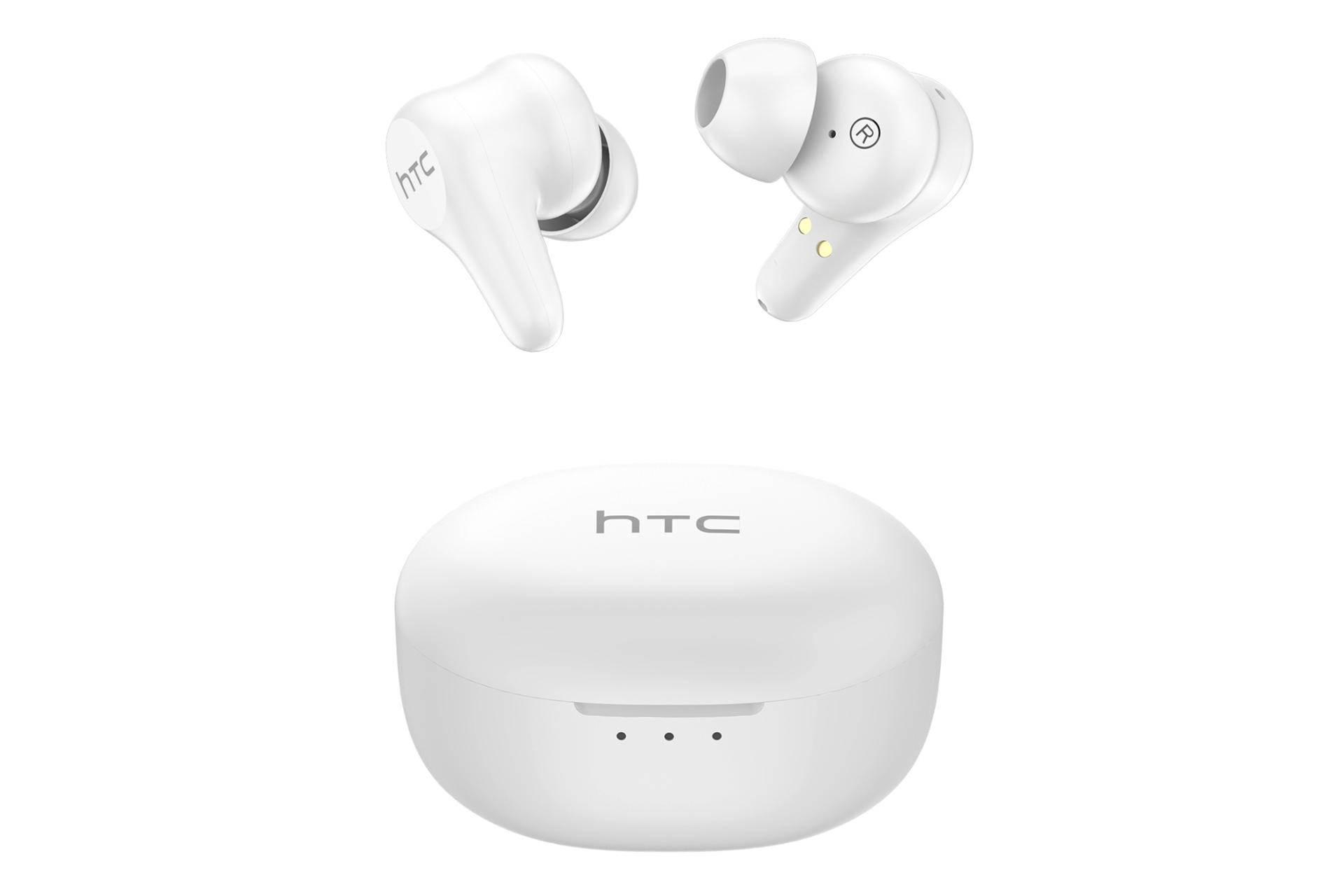 ایرباد بی سیم اچ تی سی HTC True Wireless Earbuds Plus سفید