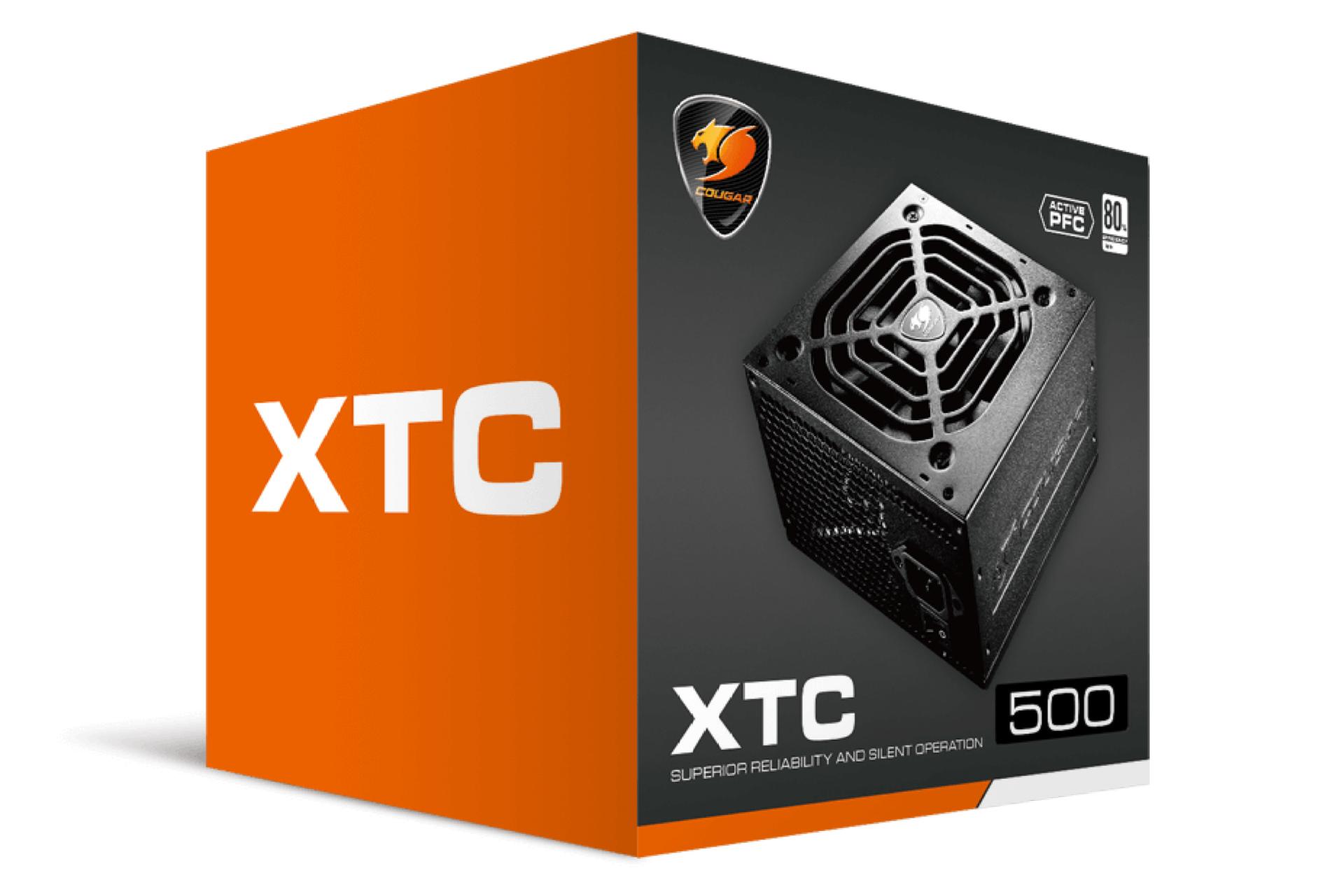 جعبه پاور کامپیوتر کوگر XTC 500 با توان 500 وات