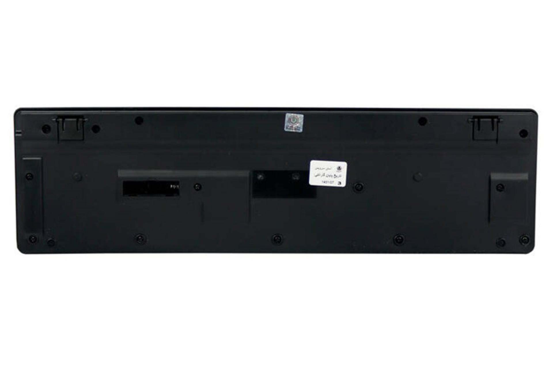 نمای پشت کیبورد وریتی V-KB6125W