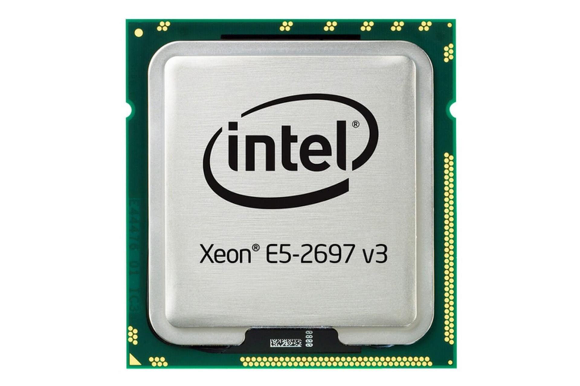 اینتل Intel Xeon E5-2697 v3 نمای روبرو