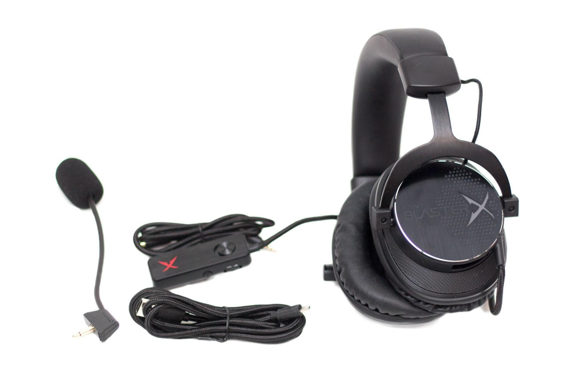 اقلام همراه هدست گیمینگ کریتیو Creative Sound BlasterX H7