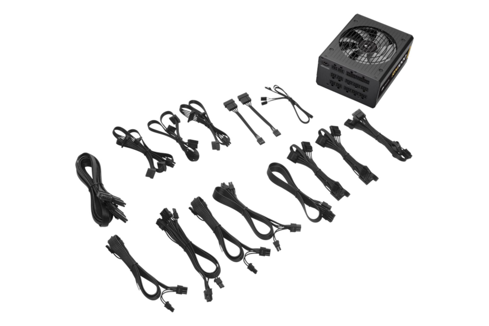 اقلام همراه پاور کامپیوتر کورسیر RM1000 Gold با توان 1000 وات