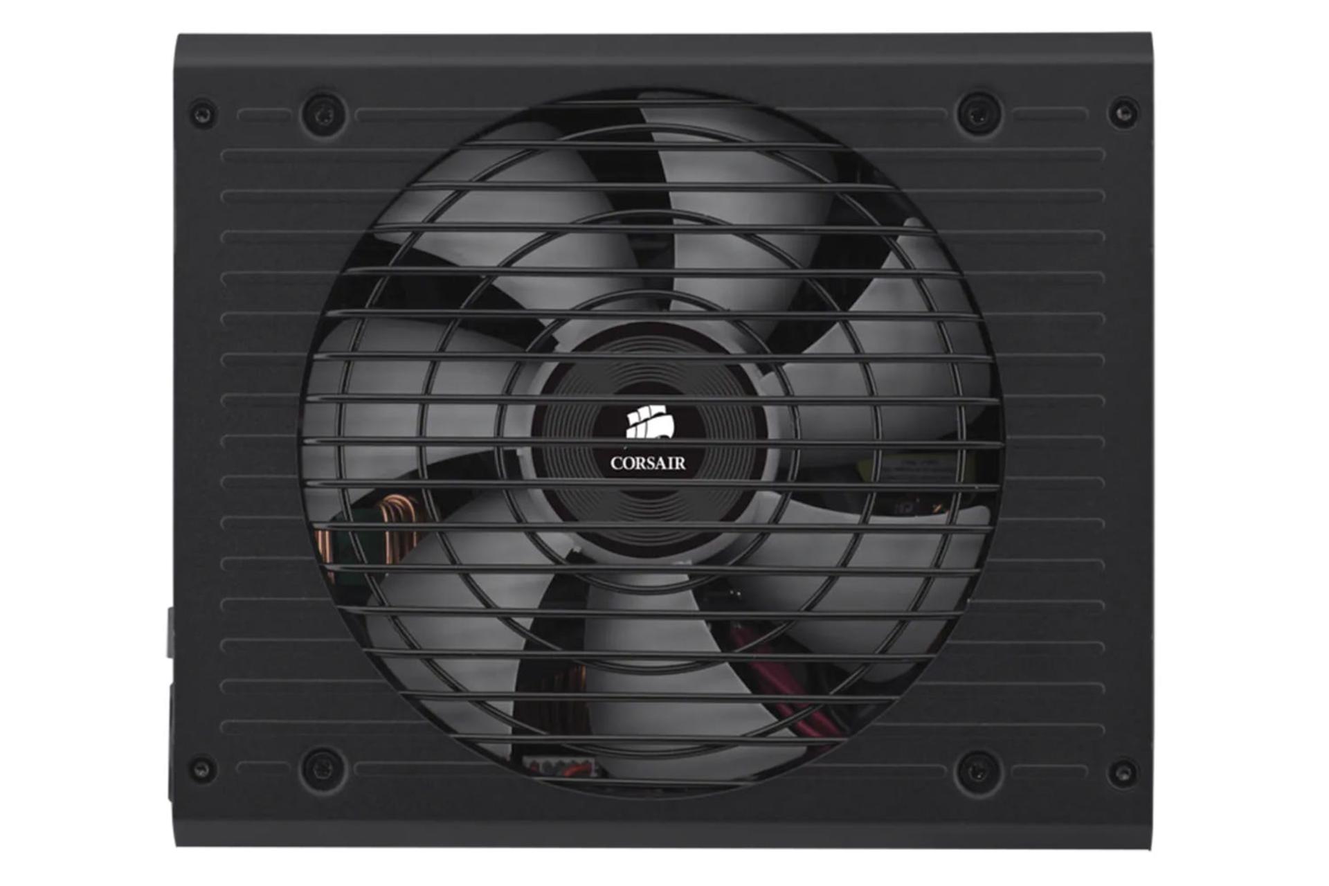 نمای فن پاور کامپیوتر کورسیر RM1000 Gold با توان 1000 وات