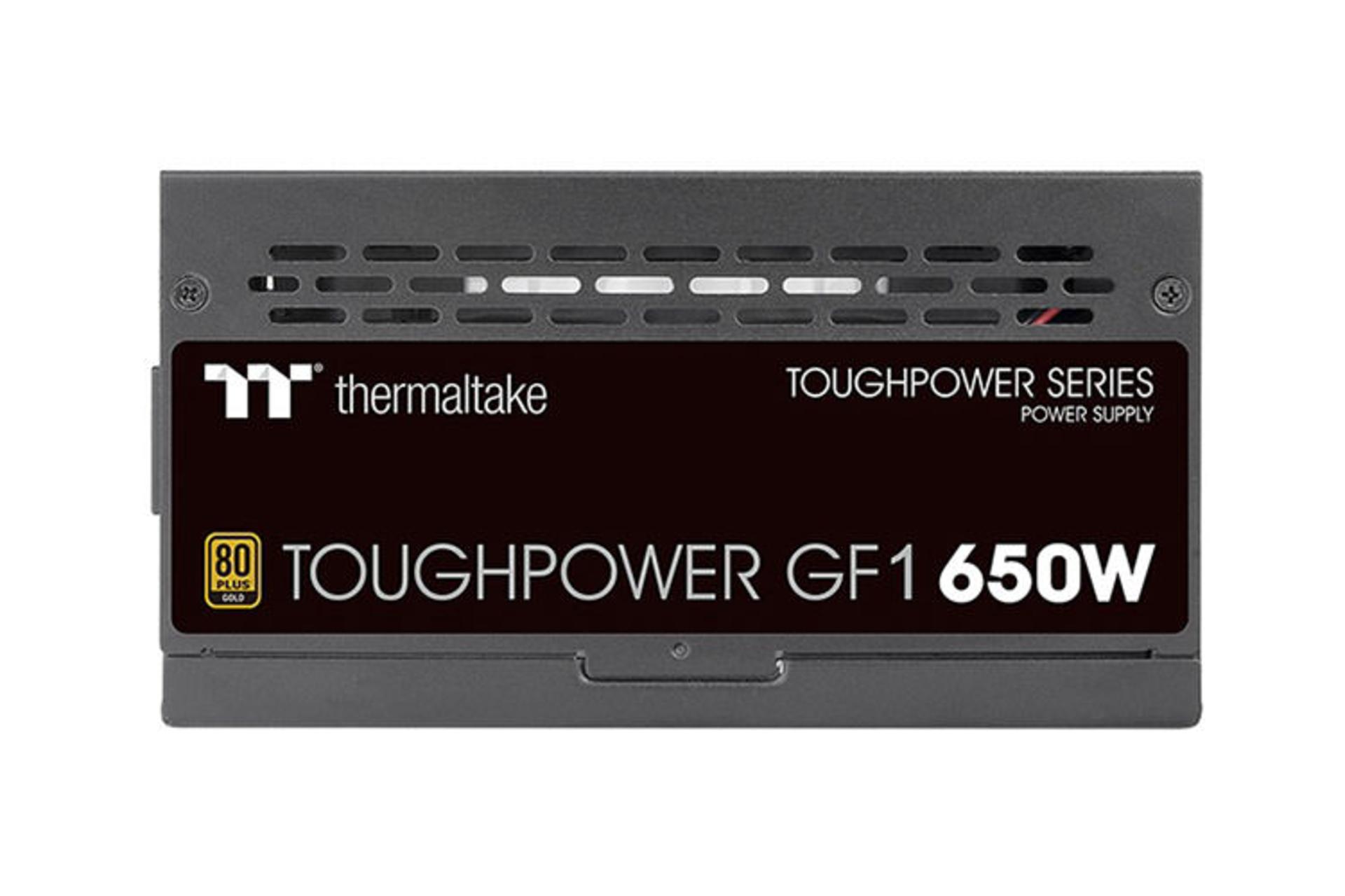 پاور کامپیوتر ترمالتیک Toughpower GF1 با توان 650 وات نمای جانبی