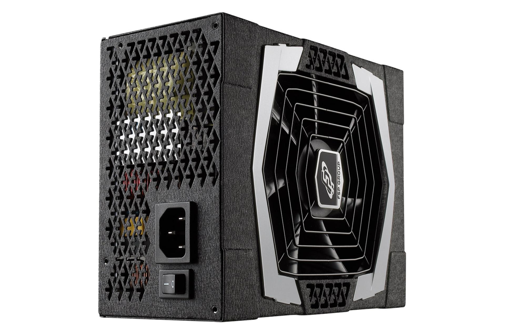 نمای کناری پاور کامپیوتر اف‌اس‌پی AURUM PT با توان 850 وات