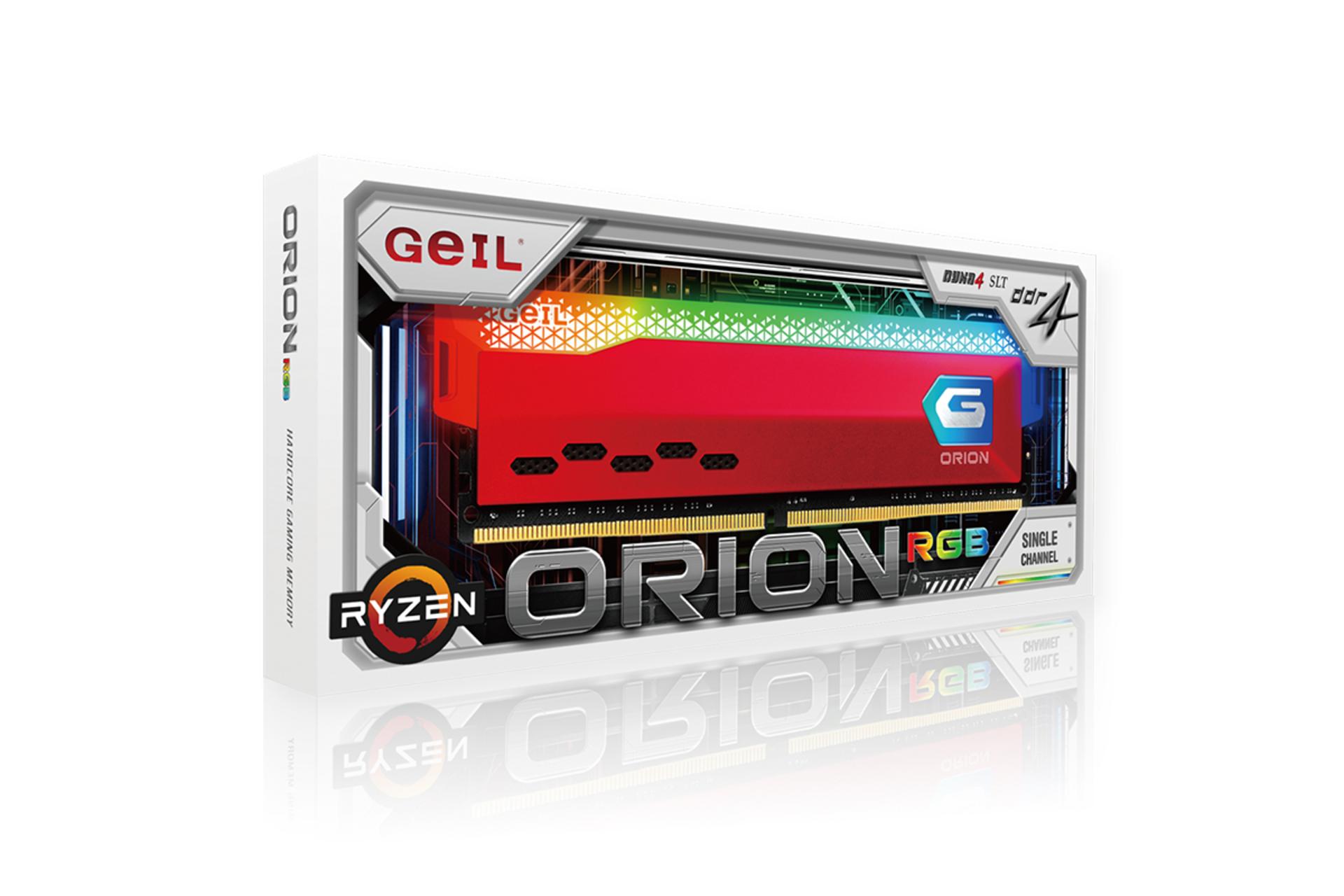 جعبه رم گیل ORION RGB AMD ظرفیت 16 گیگابایت از نوع DDR4-3200