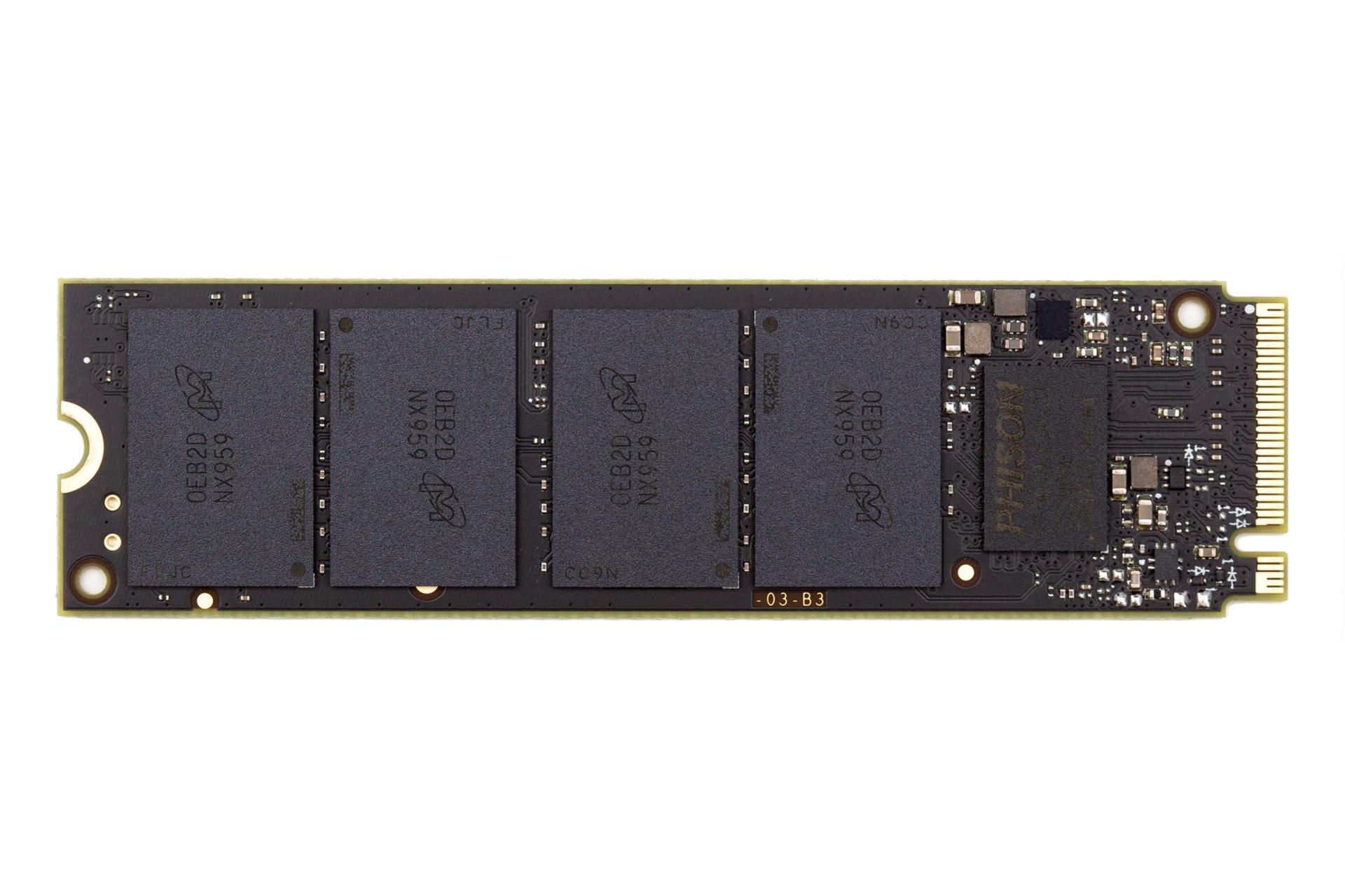 نمای روبرو SSD کروشیال Crucial P2 NVMe M.2