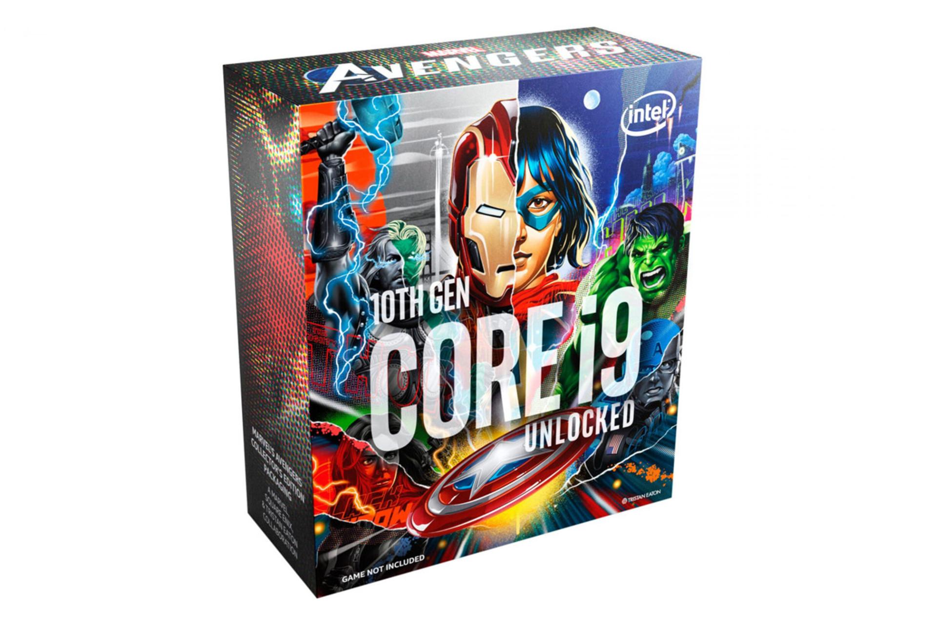 نمای جعبه پردازنده اینتل Core i9-10900KA