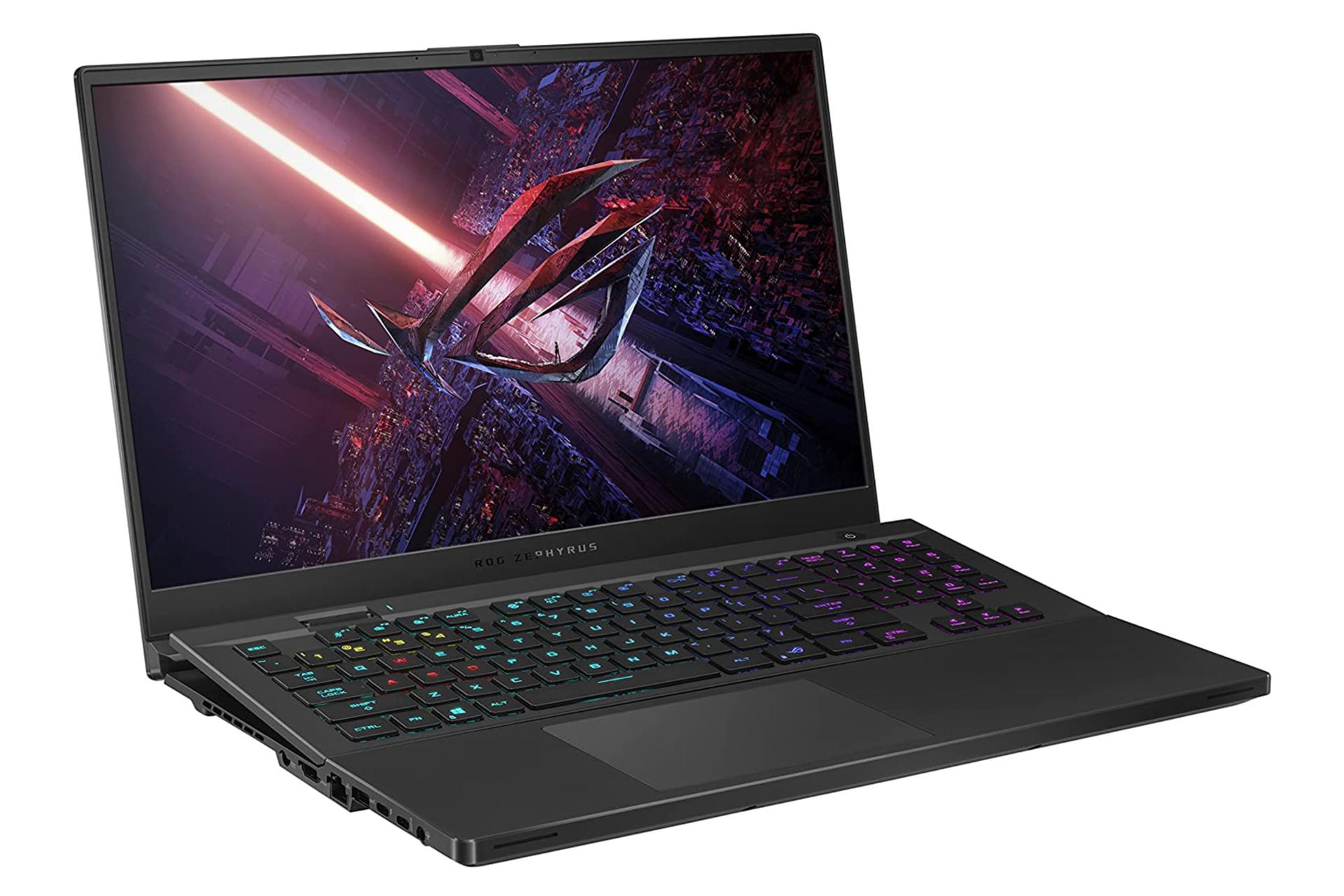 نمای نیمرخ چپ لپ تاپ ایسوس ROG Zephyrus S17 GX703HR