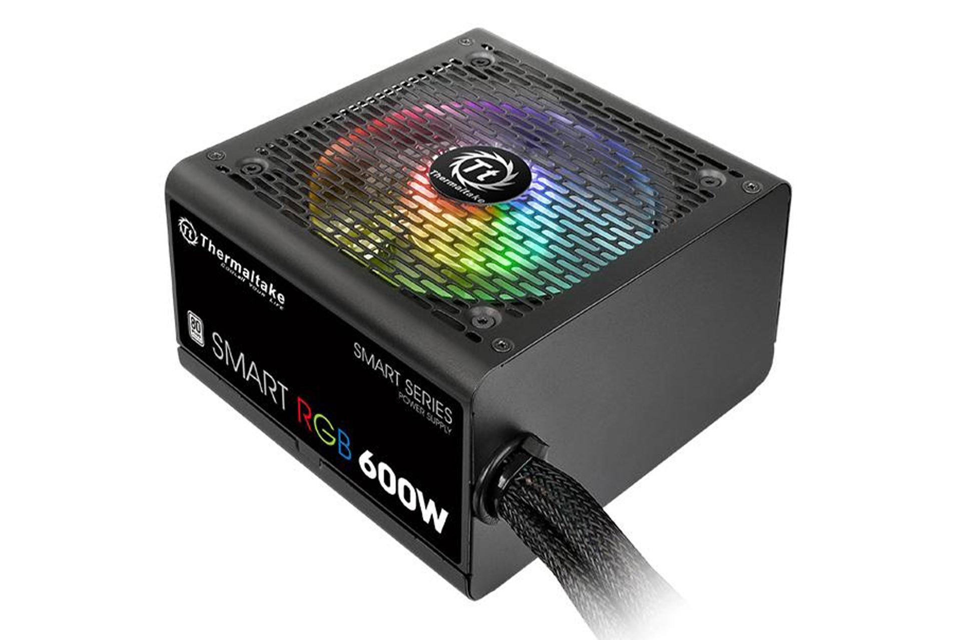 پاور کامپیوتر ترمالتیک Smart RGB 230V با توان 600 وات