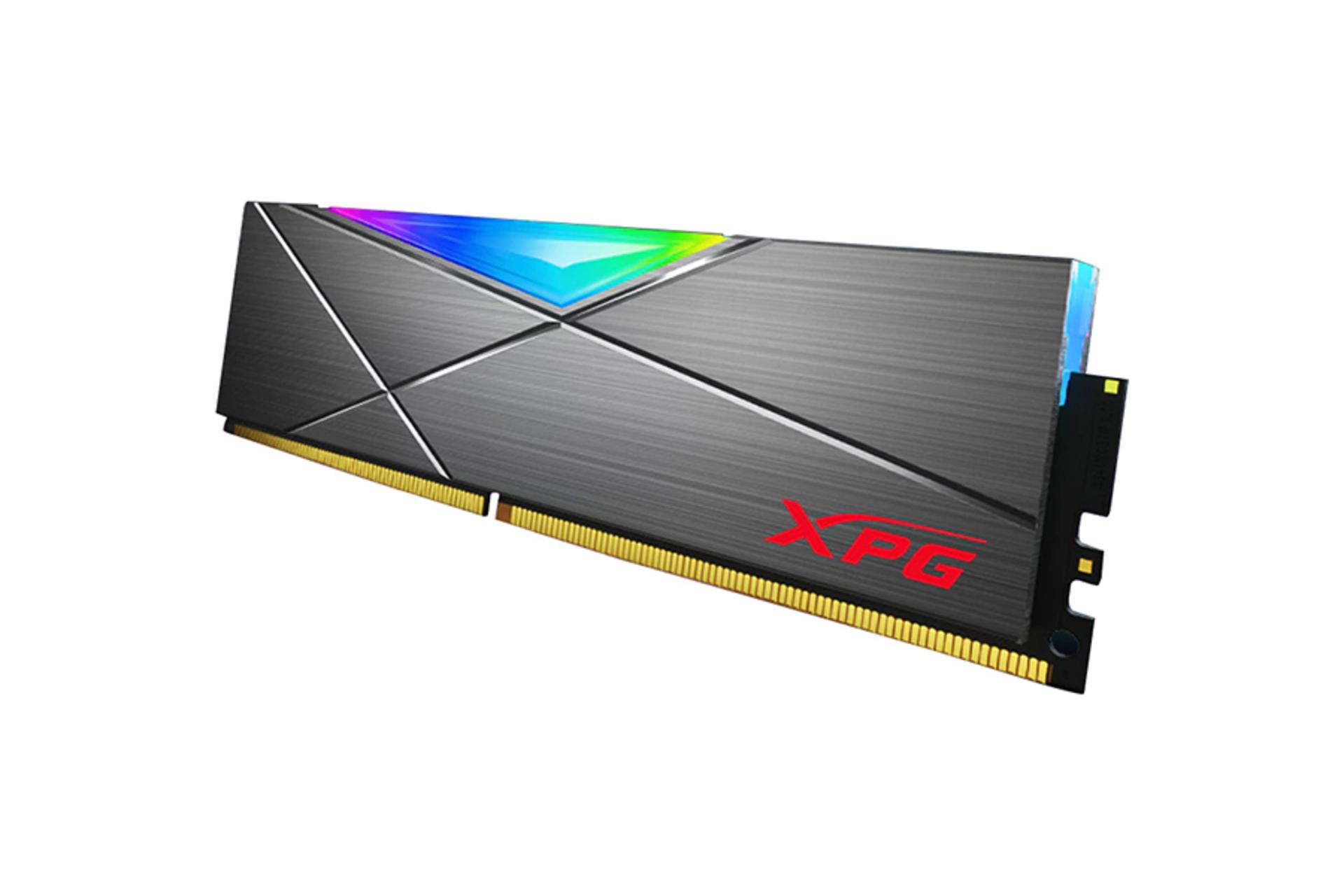 نمای کنار رم ای دیتا XPG SPECTRIX D50  ظرفیت 8 گیگابایت از نوع DDR4-3200