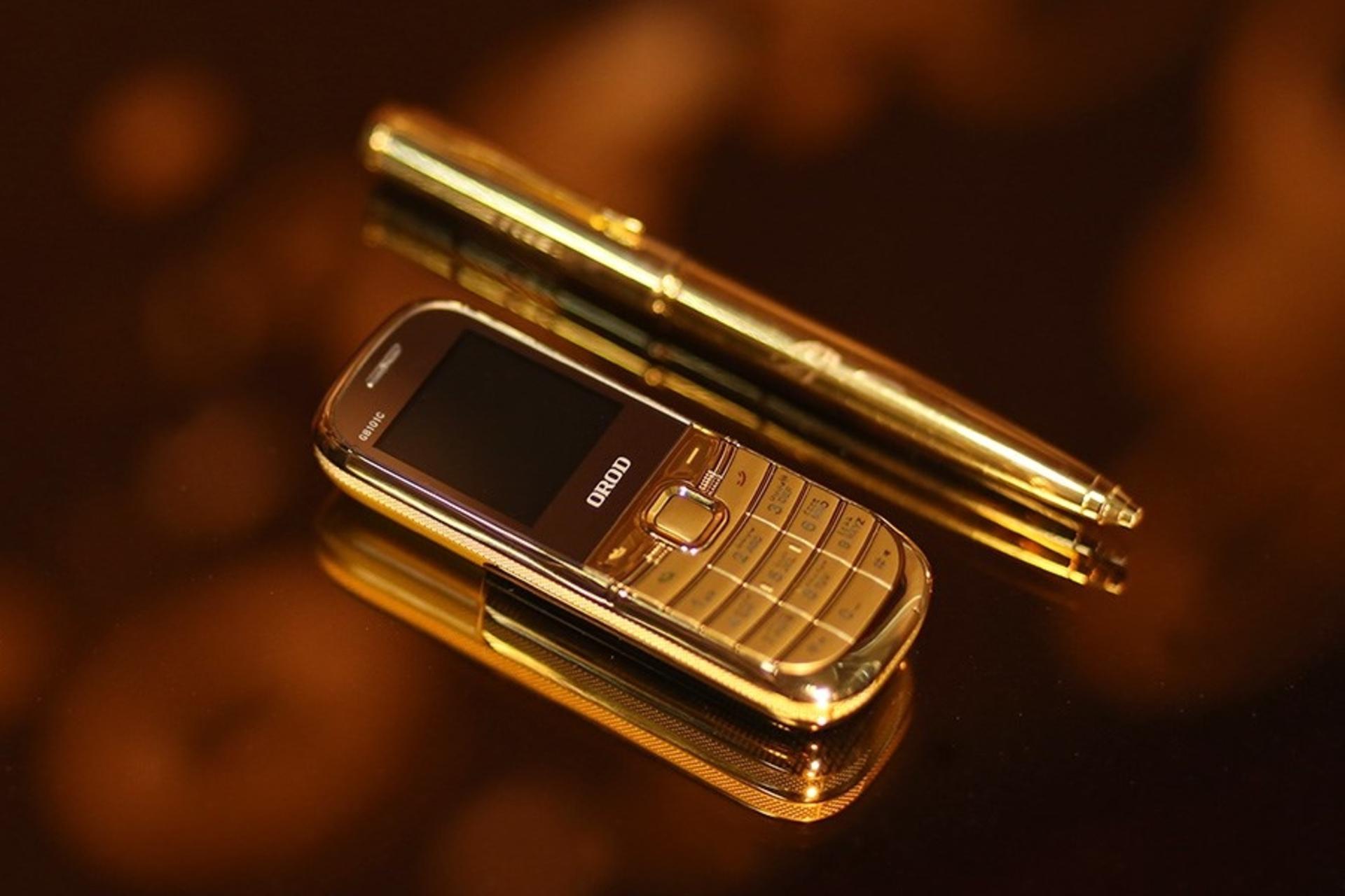 گوشی موبایل جی بی 101 سی ارد OROD GB101C طلایی