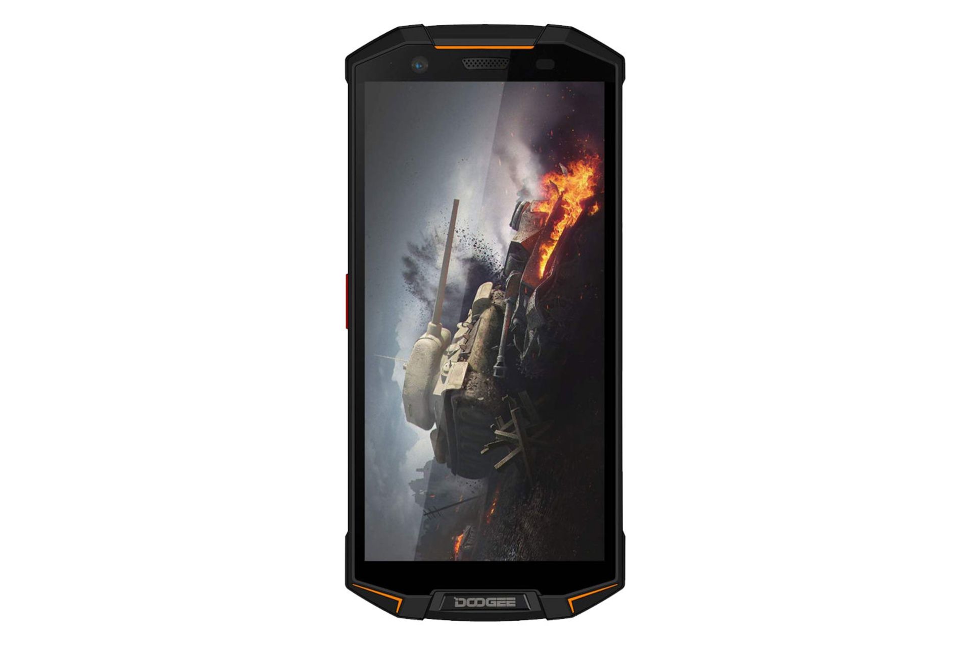 نمای جلو موبایل اس 70 لایت دوجی رنگ مشکی