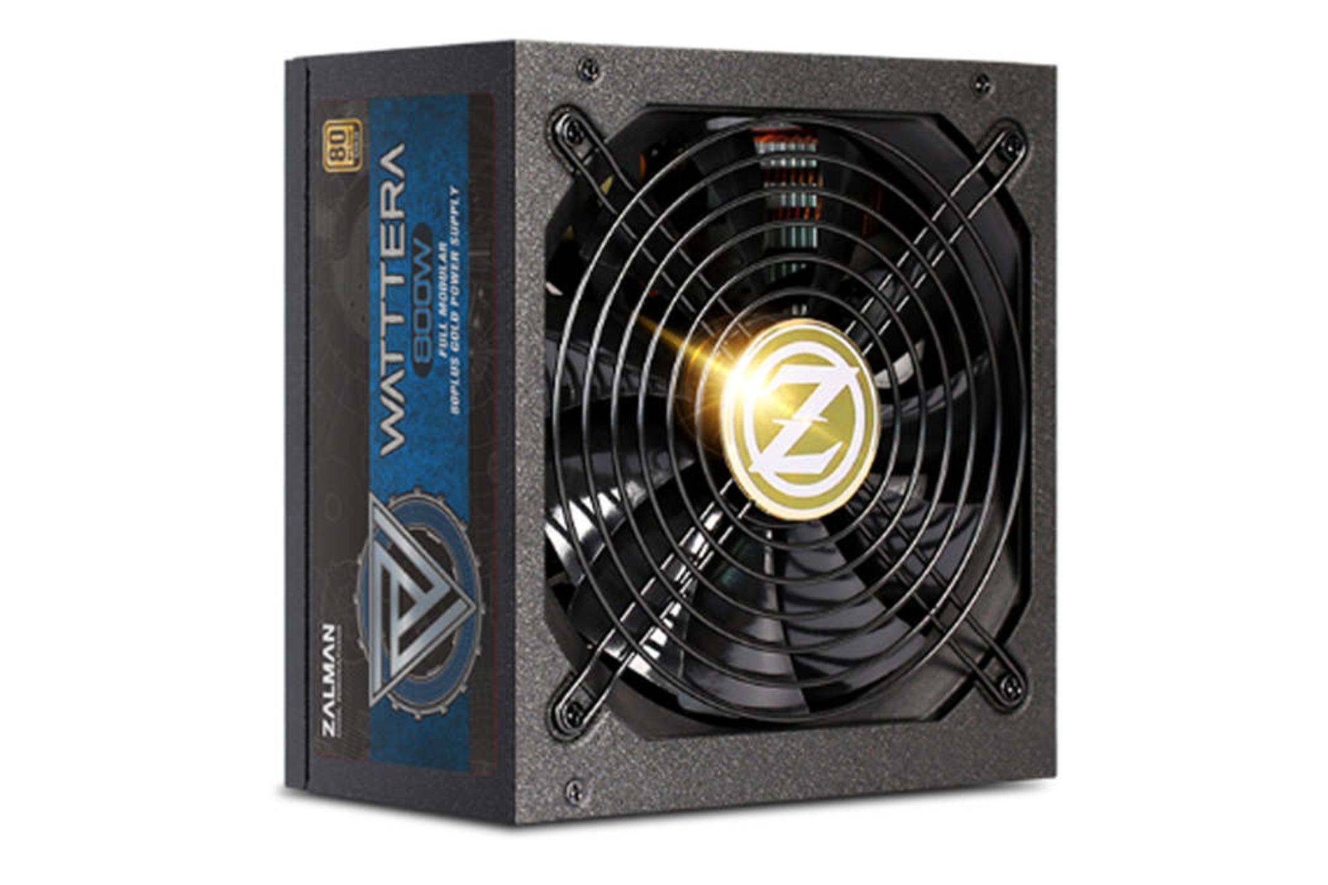 پاور کامپیوتر زالمن WATTTERA ZM800-EBTII با توان 800 وات نمای ایستاده