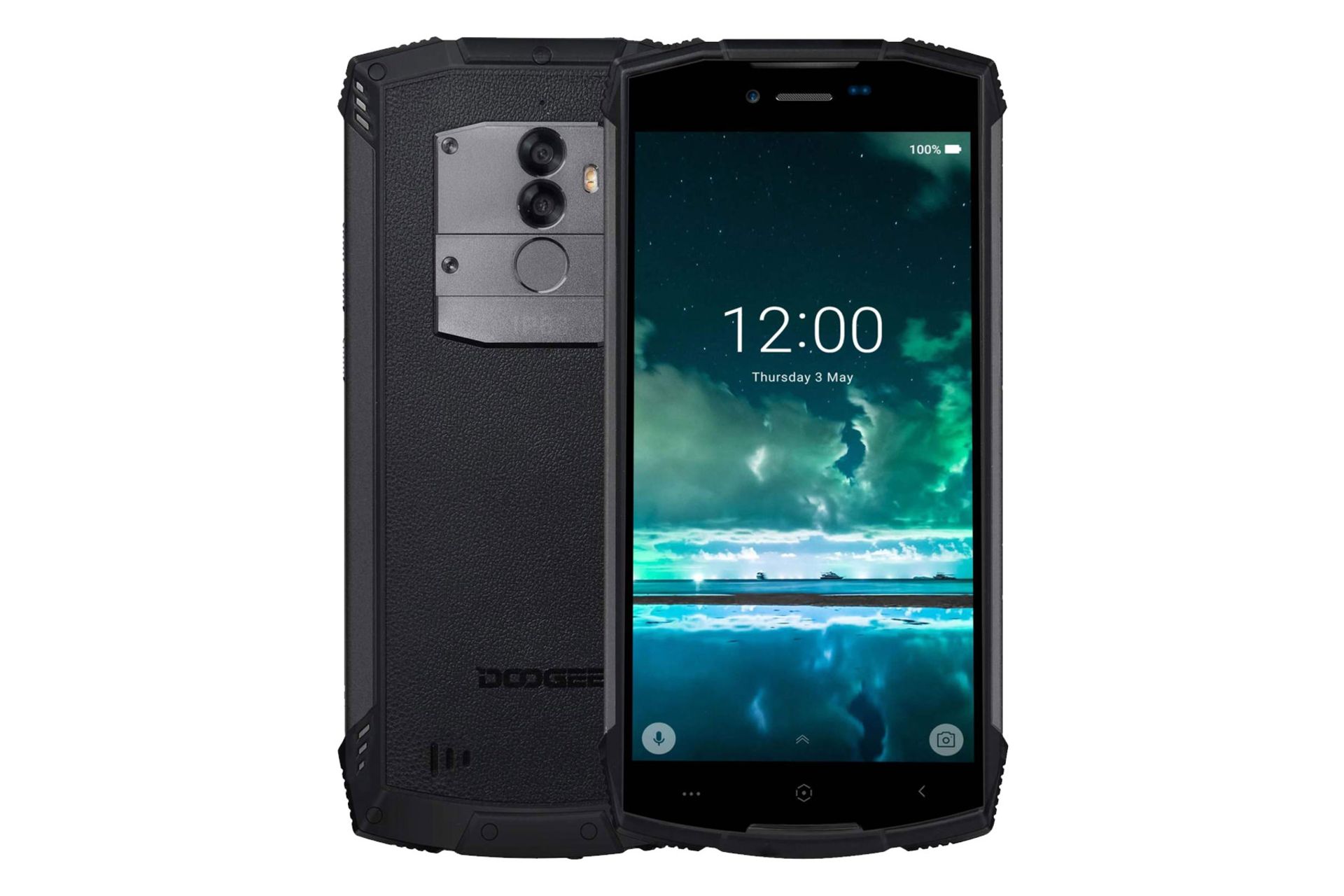 نمای جلو و پشت اس 55 دوجی رنگ مشکی