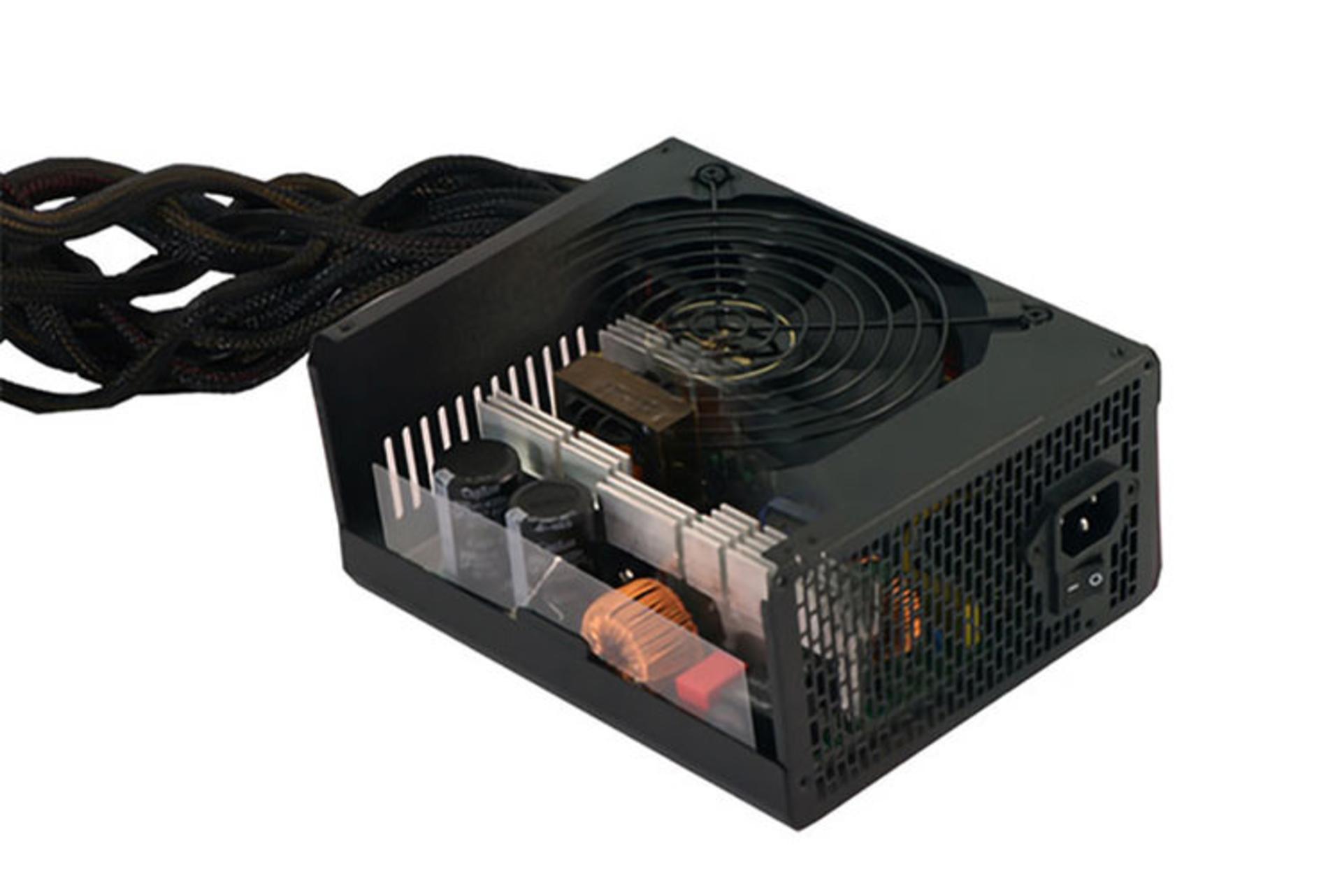 پاور کامپیوتر مسترتک HX1350W با توان 1350 وات نمای باکس