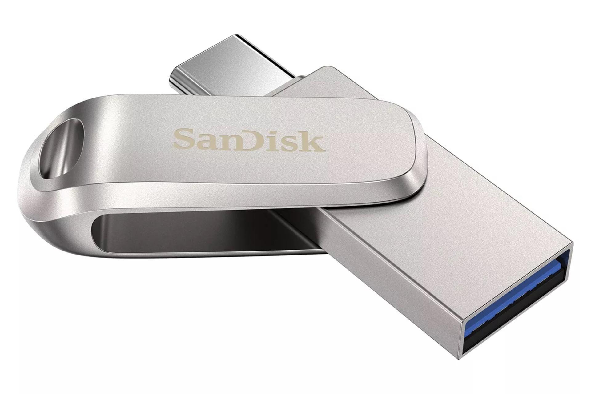 مرجع متخصصين ايران درگاه هاي فلش مموري سن ديسك مدل Ultra Dual Drive Luxe USB Type-C
