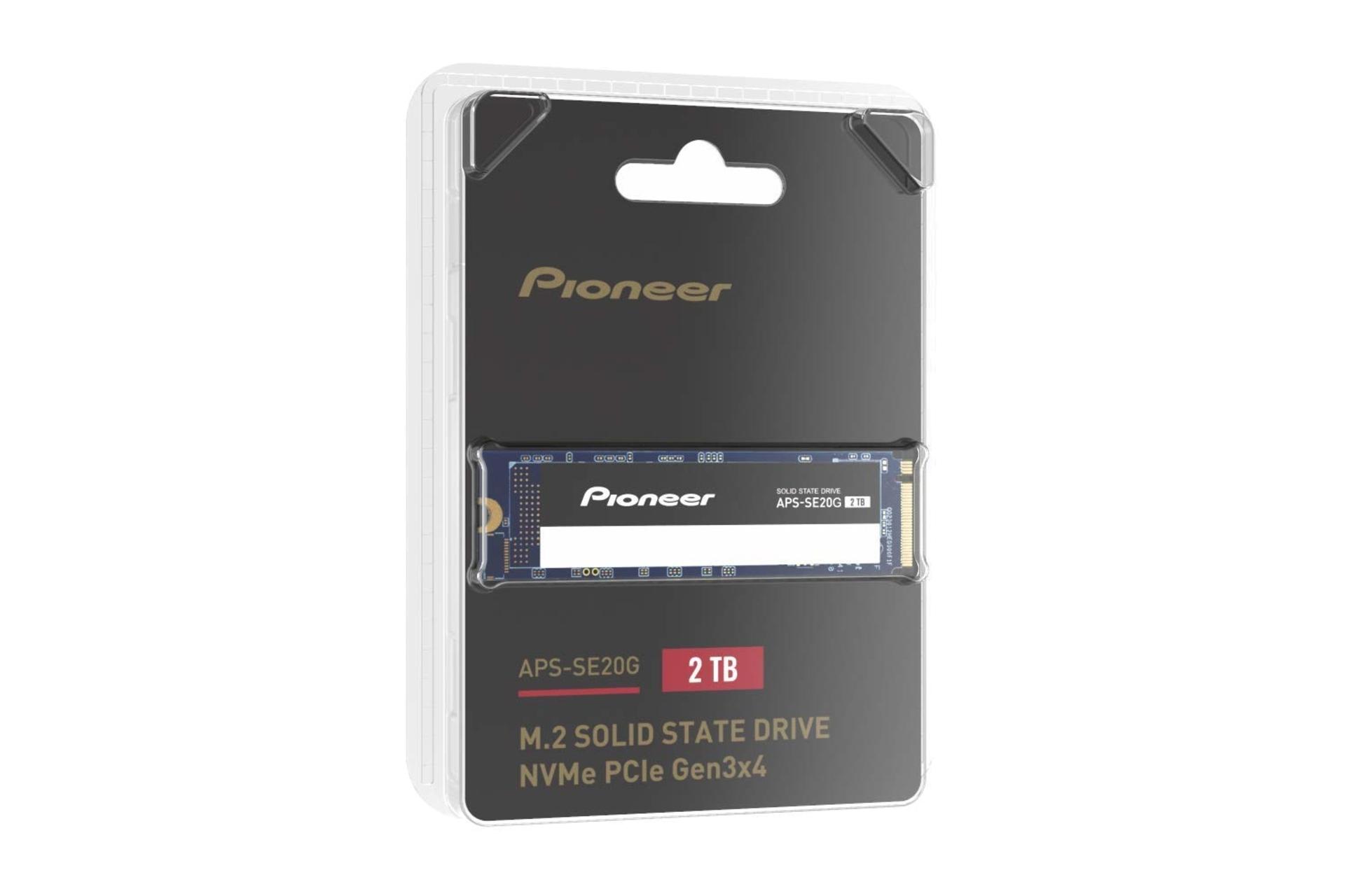 جعبه SSD پایونیر Pioneer APS-SE20G NVMe M.2 2TB ظرفیت 2 ترابایت