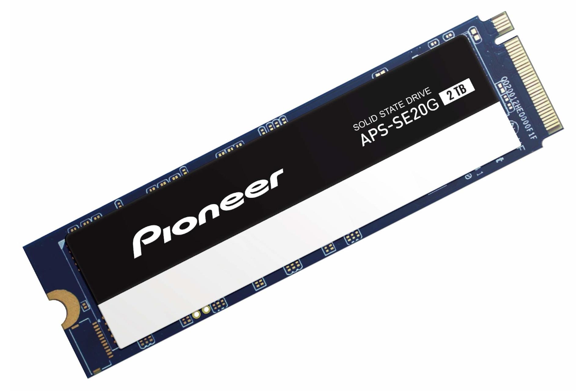نمای چپ SSD پایونیر Pioneer APS-SE20G NVMe M.2 2TB ظرفیت 2 ترابایت